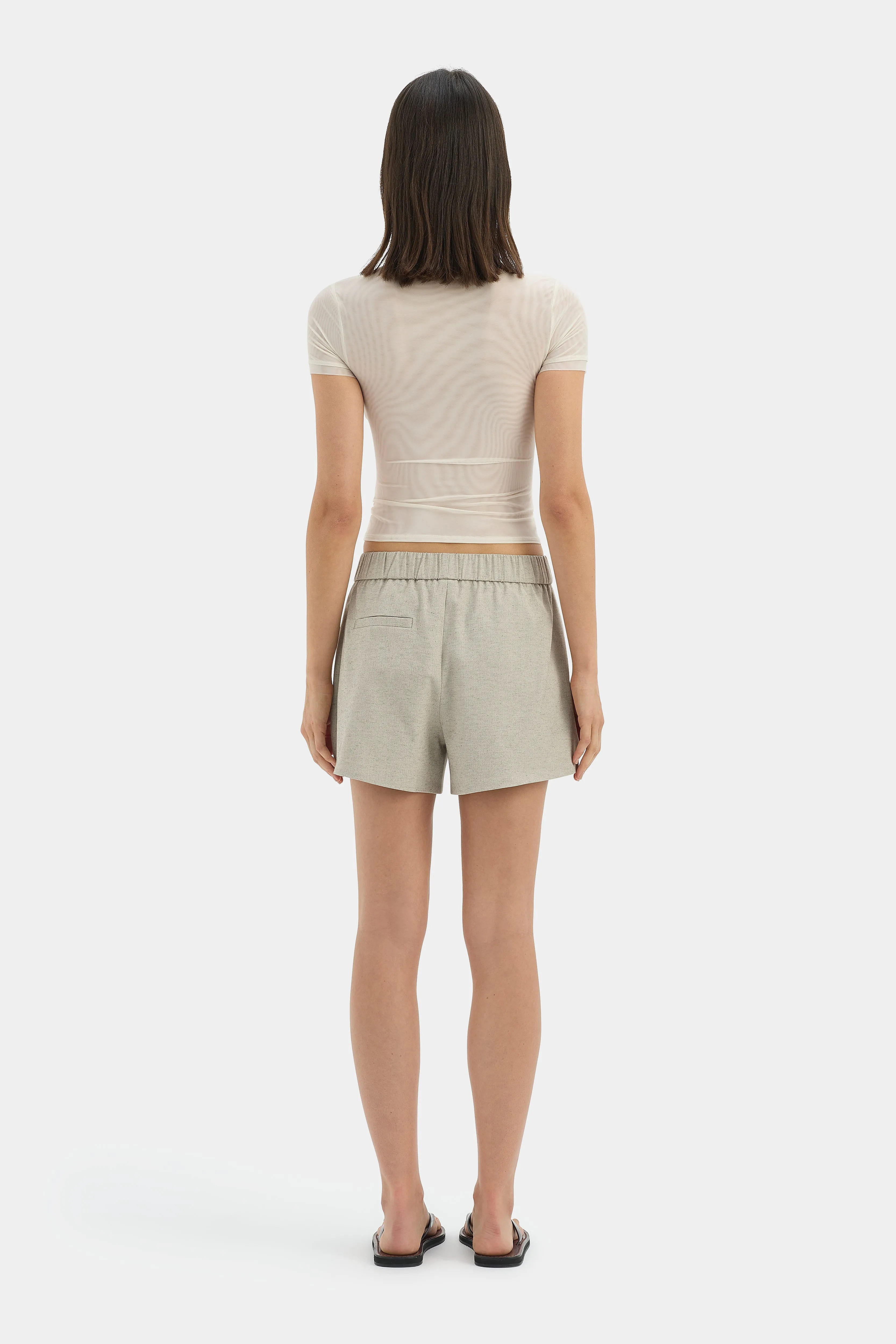 Leone Gathered Short sold by SIR the label product image thumbnail 3