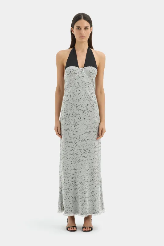 Lisander Halter Midi Dress sold by SIR the label