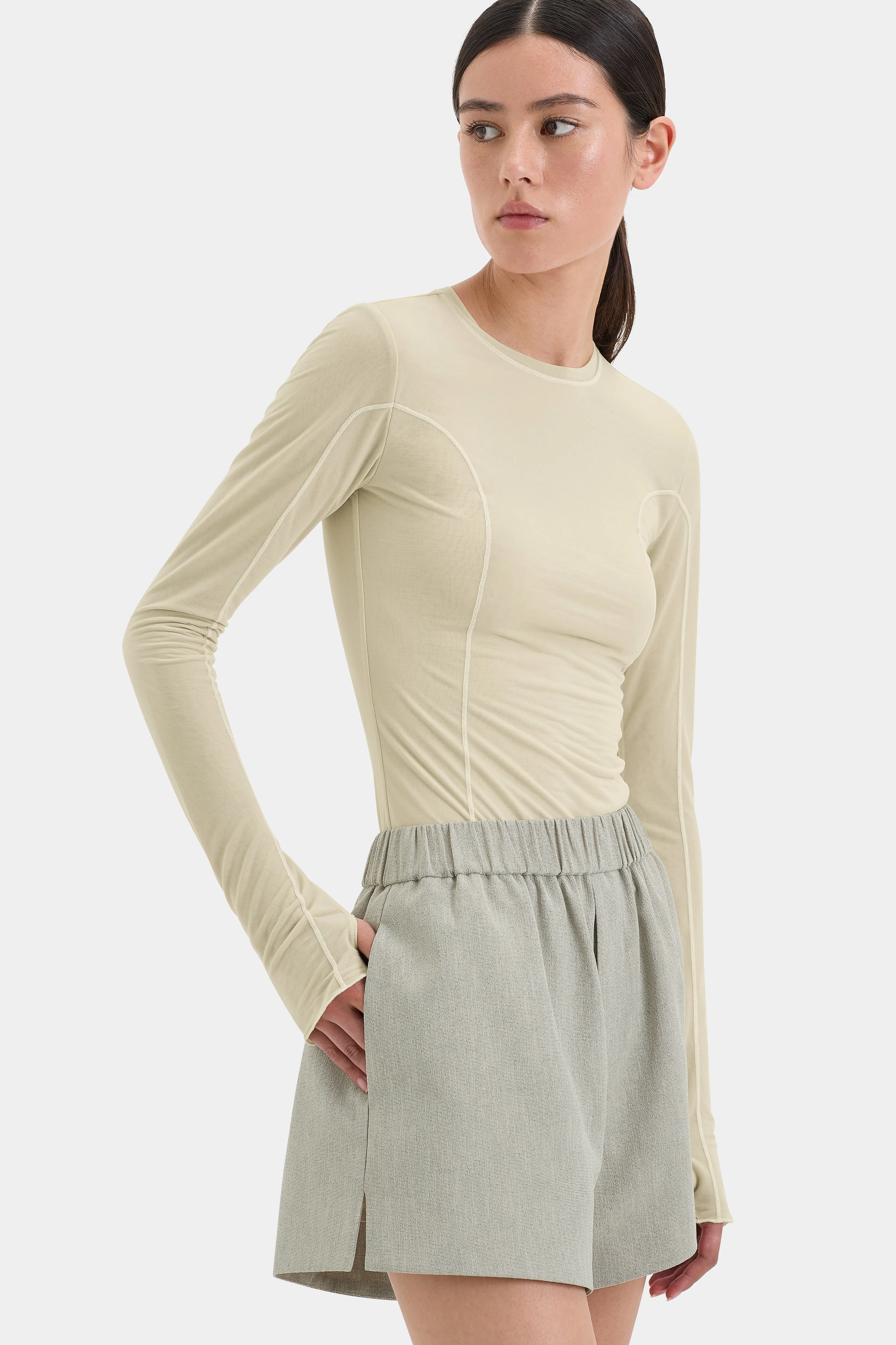 Fiorenzo Long Sleeve Top sold by SIR the label product image thumbnail 5