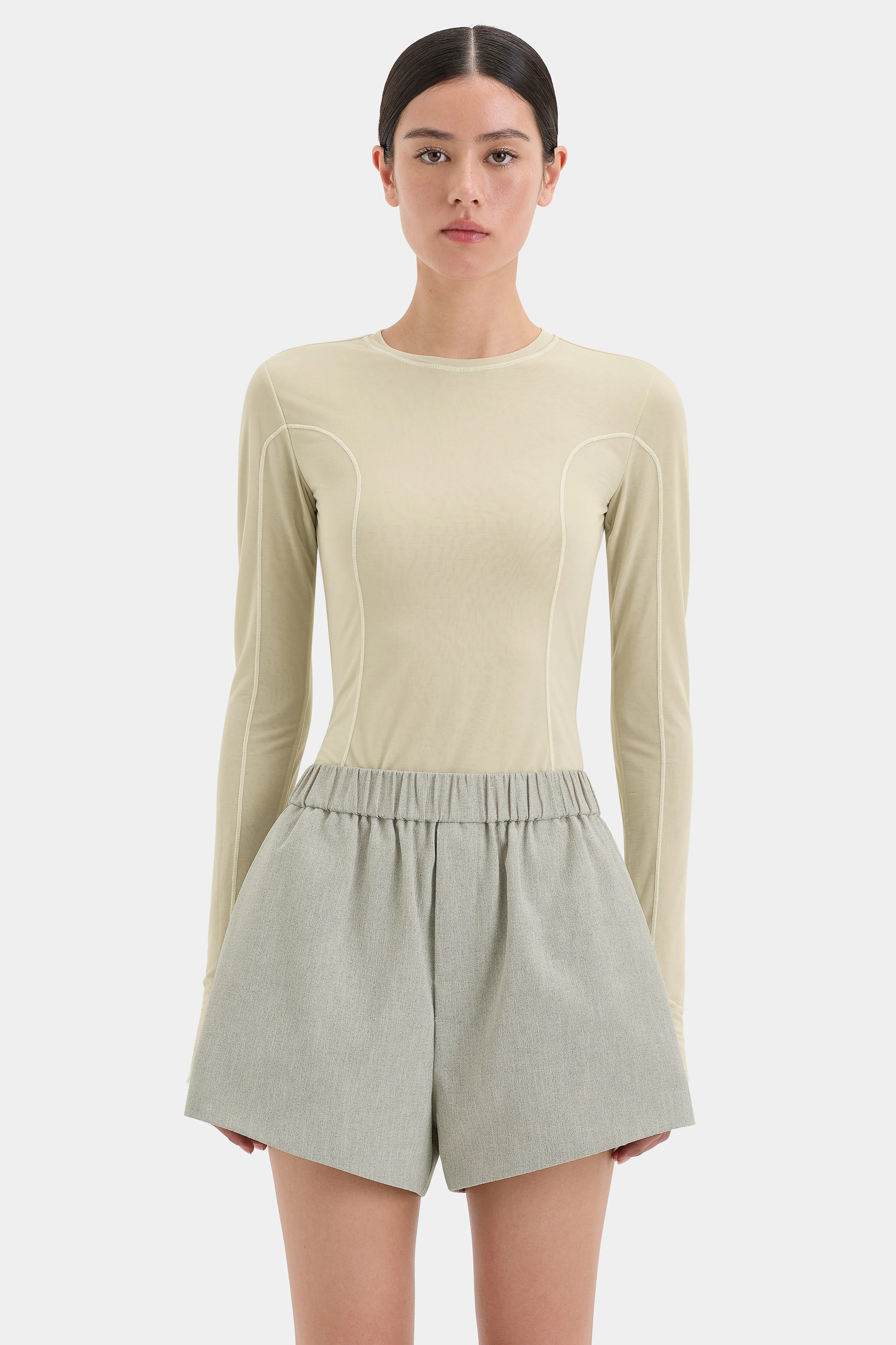 Fiorenzo Long Sleeve Top sold by SIR the label product image thumbnail 4