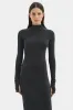 Chiano Metallic Knit Long Sleeve Dress sold by SIR the label