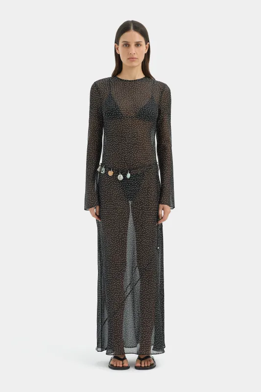 Lisander Long Sleeve Dress sold by SIR the label