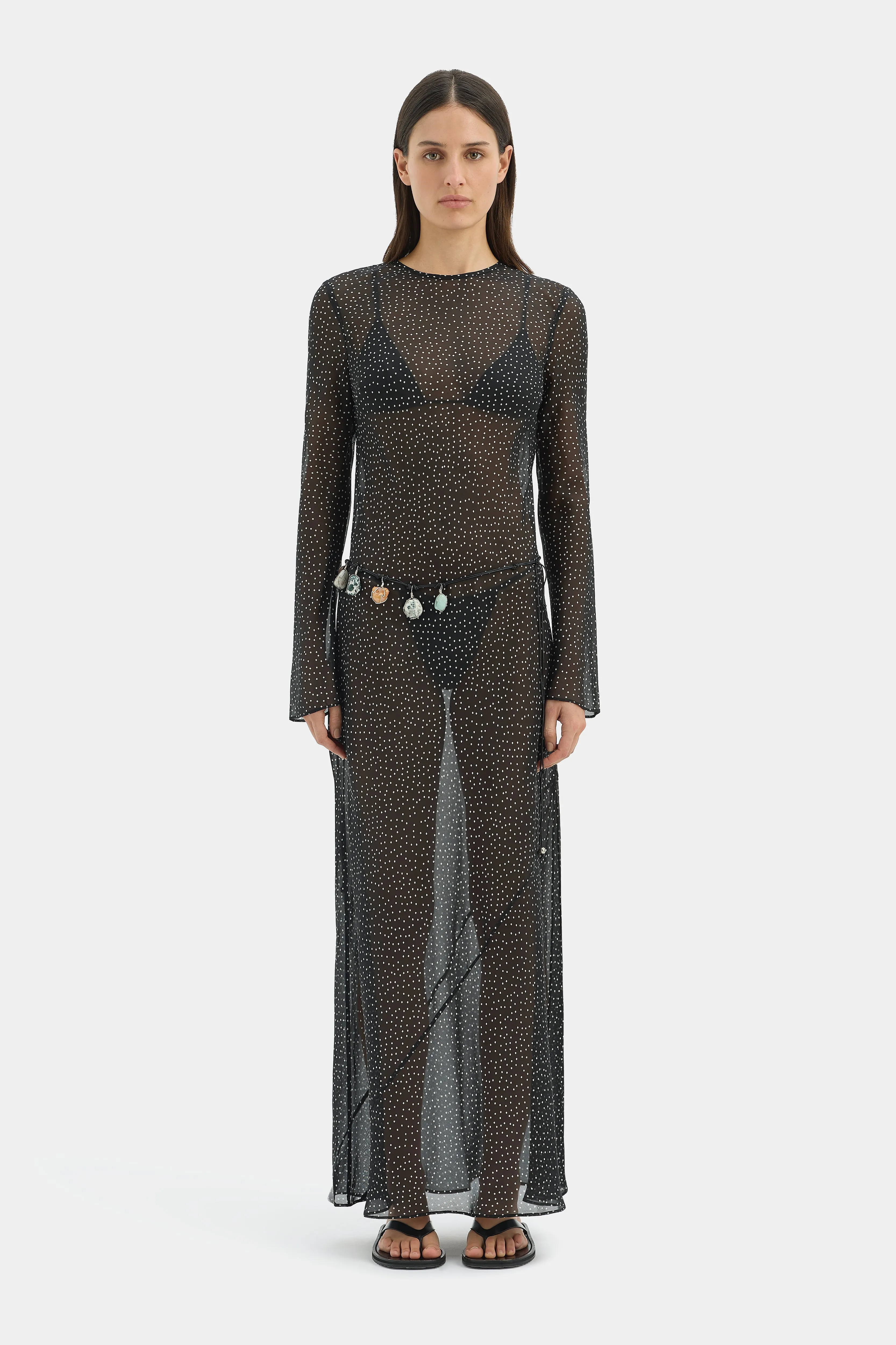 Lisander Long Sleeve Dress sold by SIR the label