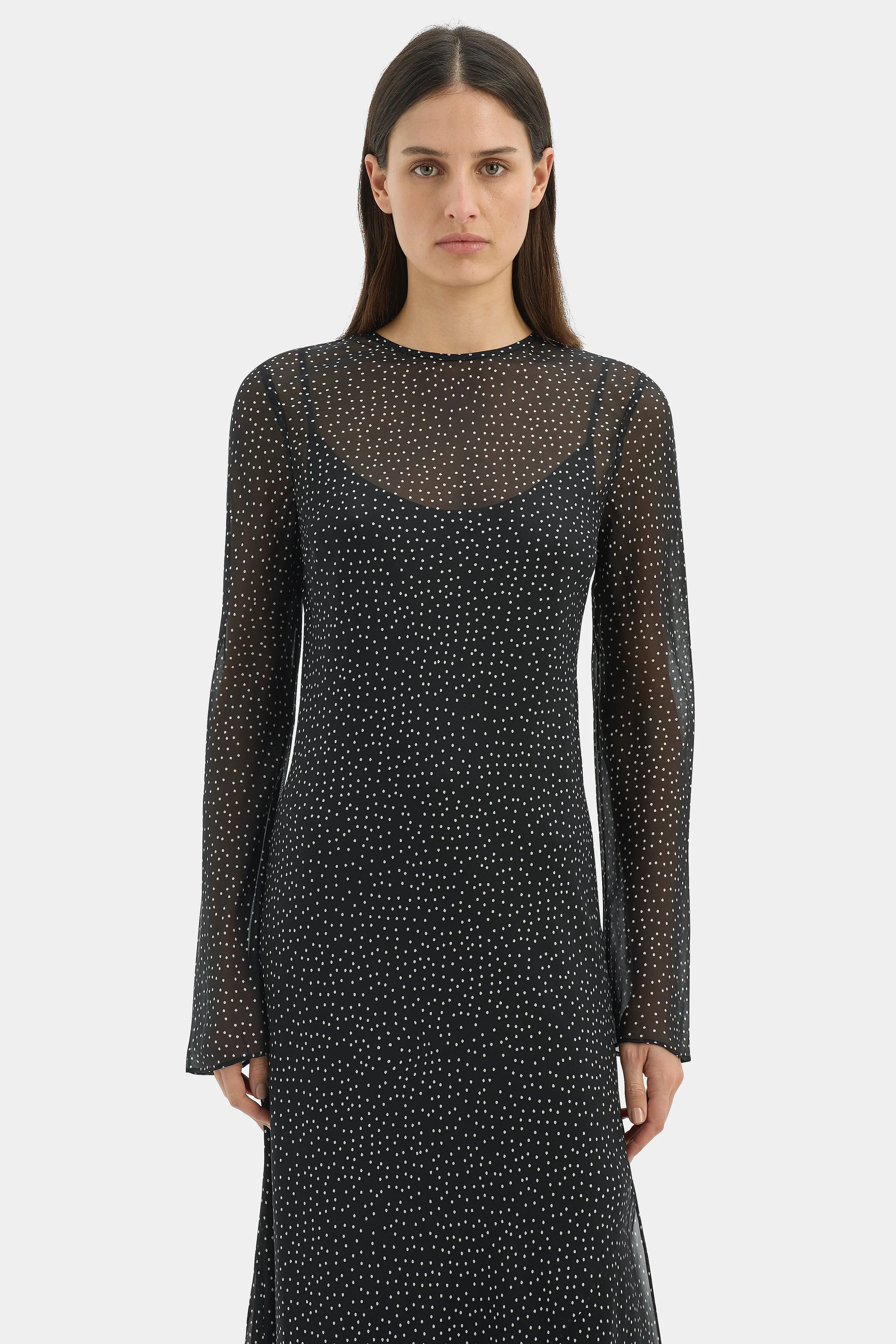 Lisander Long Sleeve Dress sold by SIR the label product image thumbnail 5
