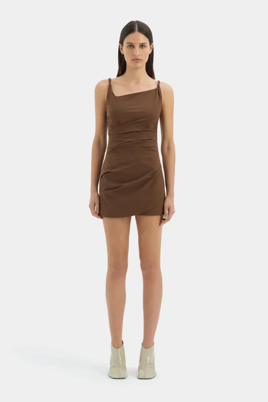 Florent Twist Mini Dress sold by SIR the label