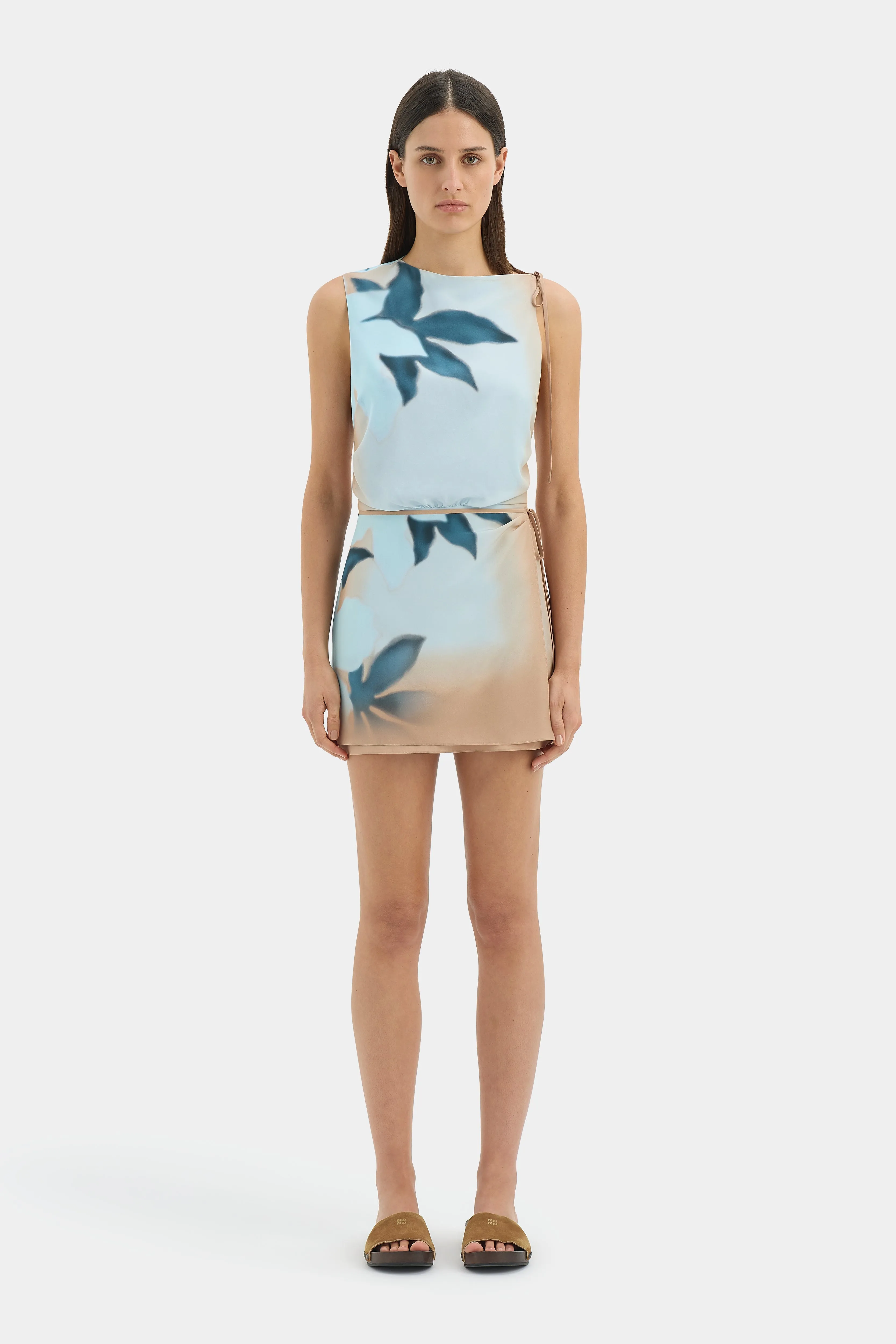 Serene Mini Dress sold by SIR the label