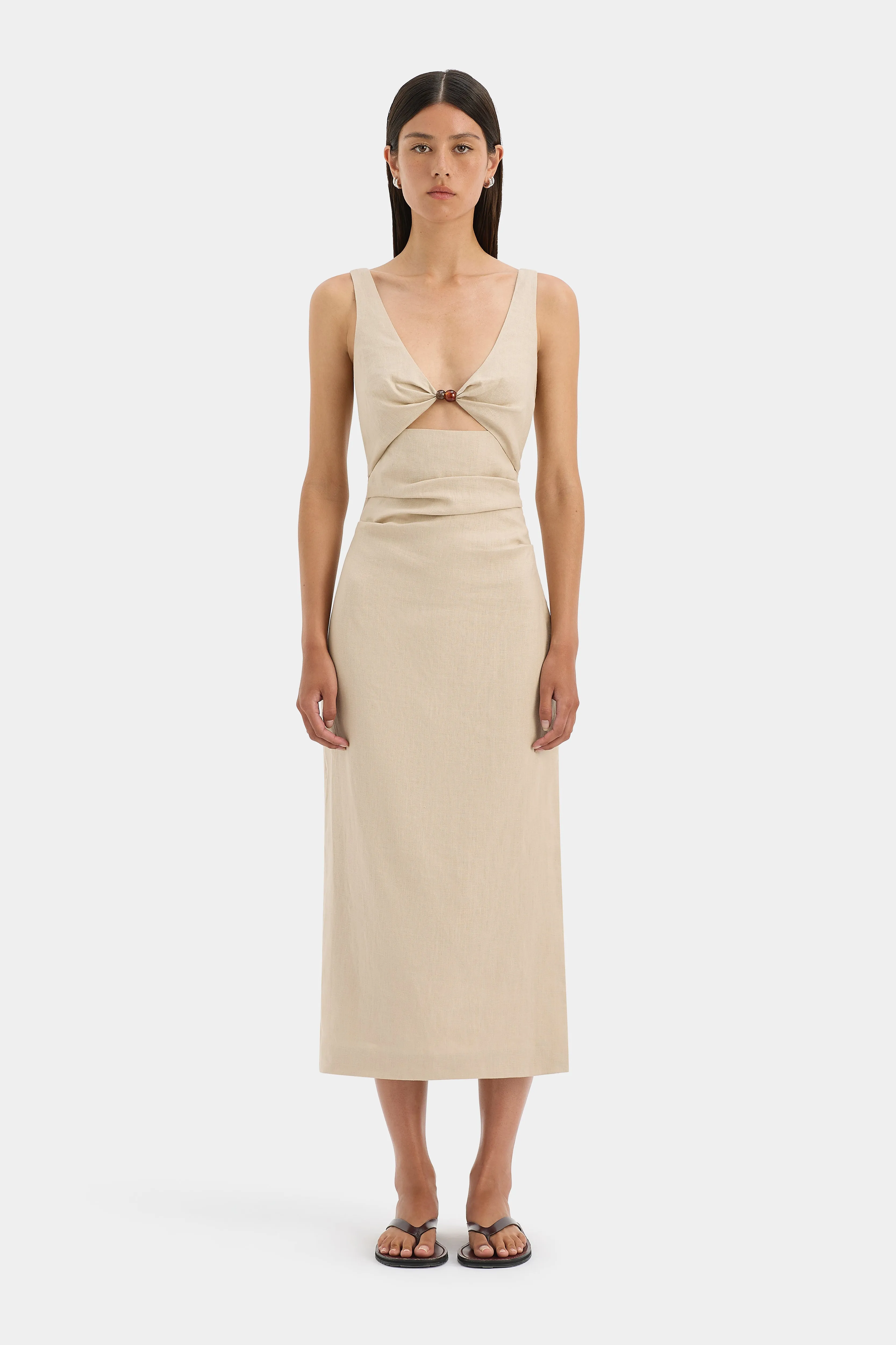 Moretti Midi Dress sold by SIR the label