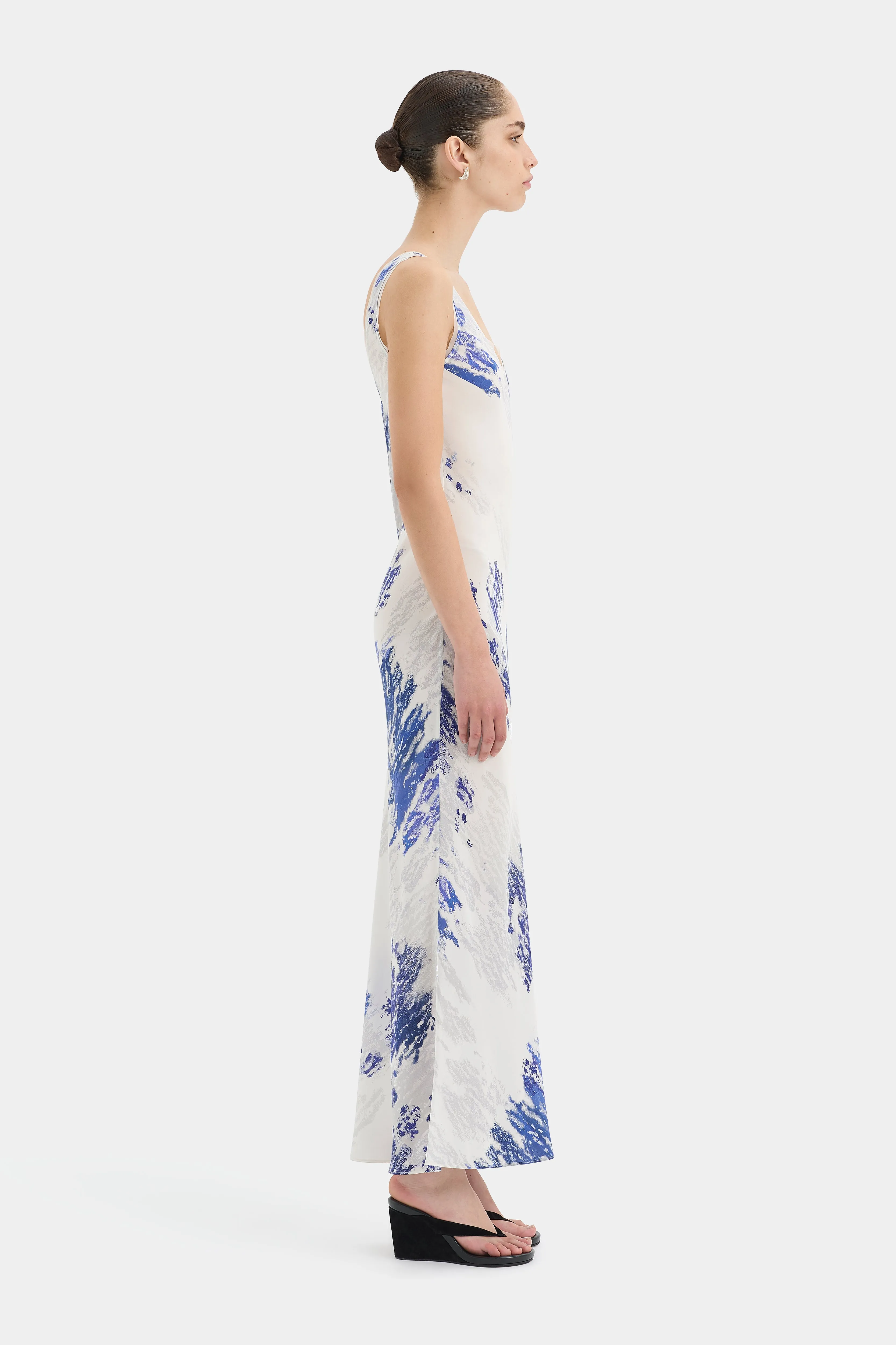 Sofia Slip Dress sold by SIR the label product image thumbnail 4