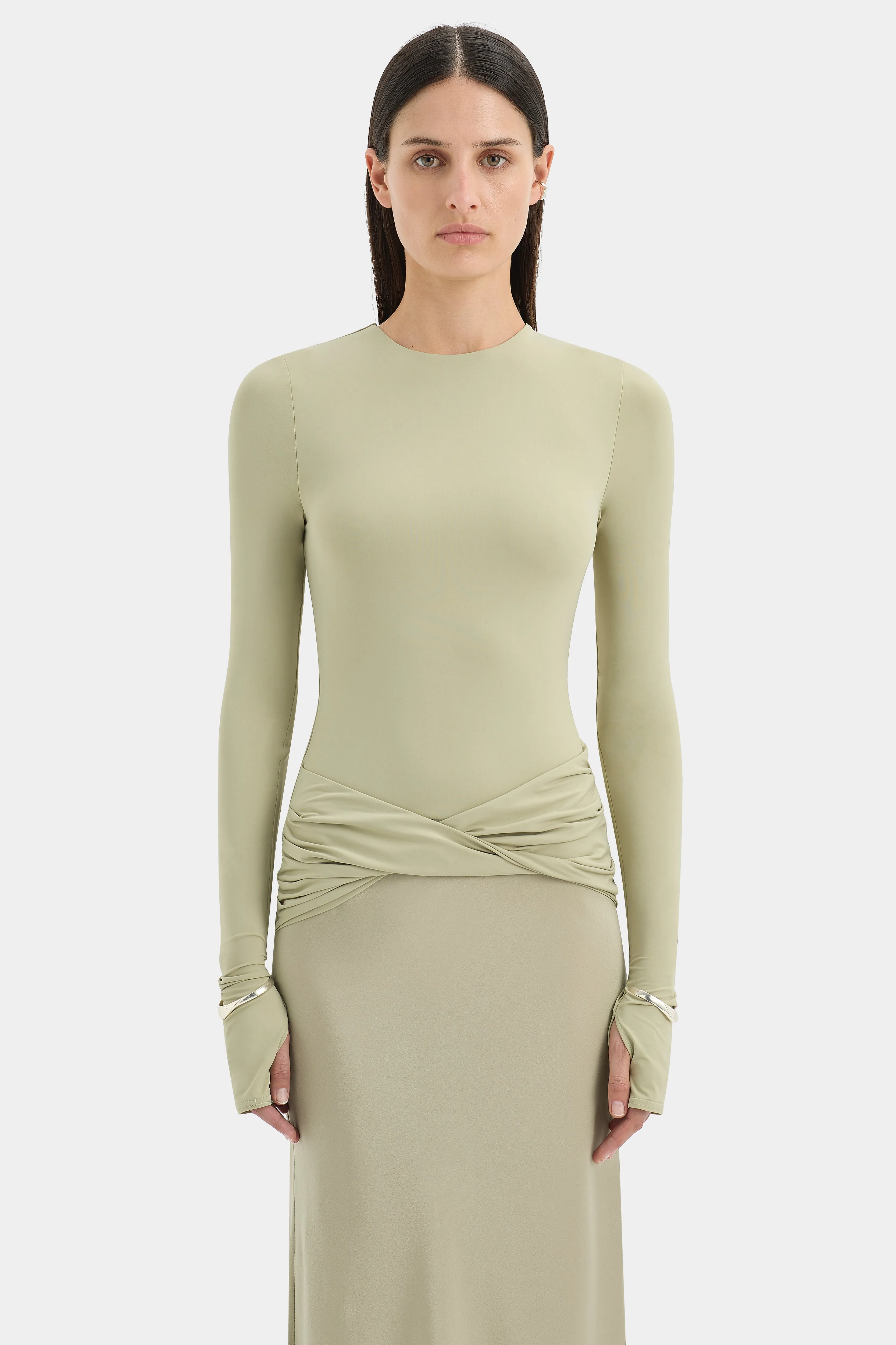 Milesi Twist Gown sold by SIR the label product image thumbnail 5