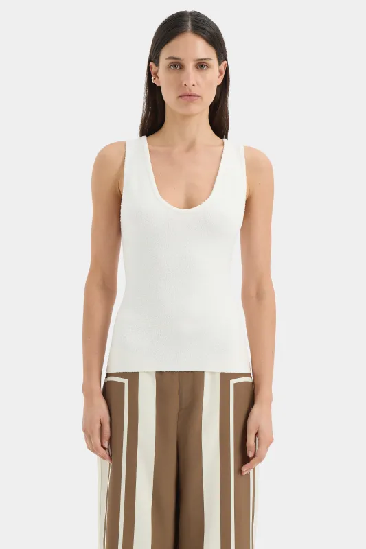 Chiara Scoop Tank sold by SIR the label