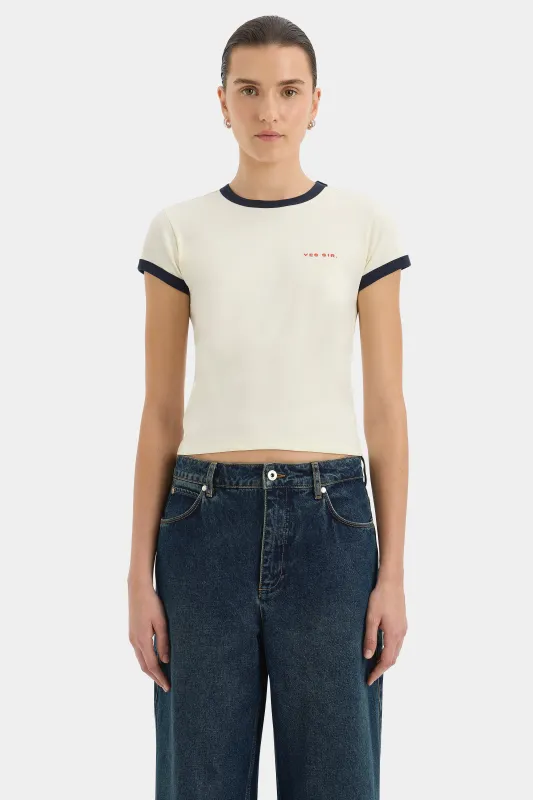 Yes SIR. Fitted Tee sold by SIR the label