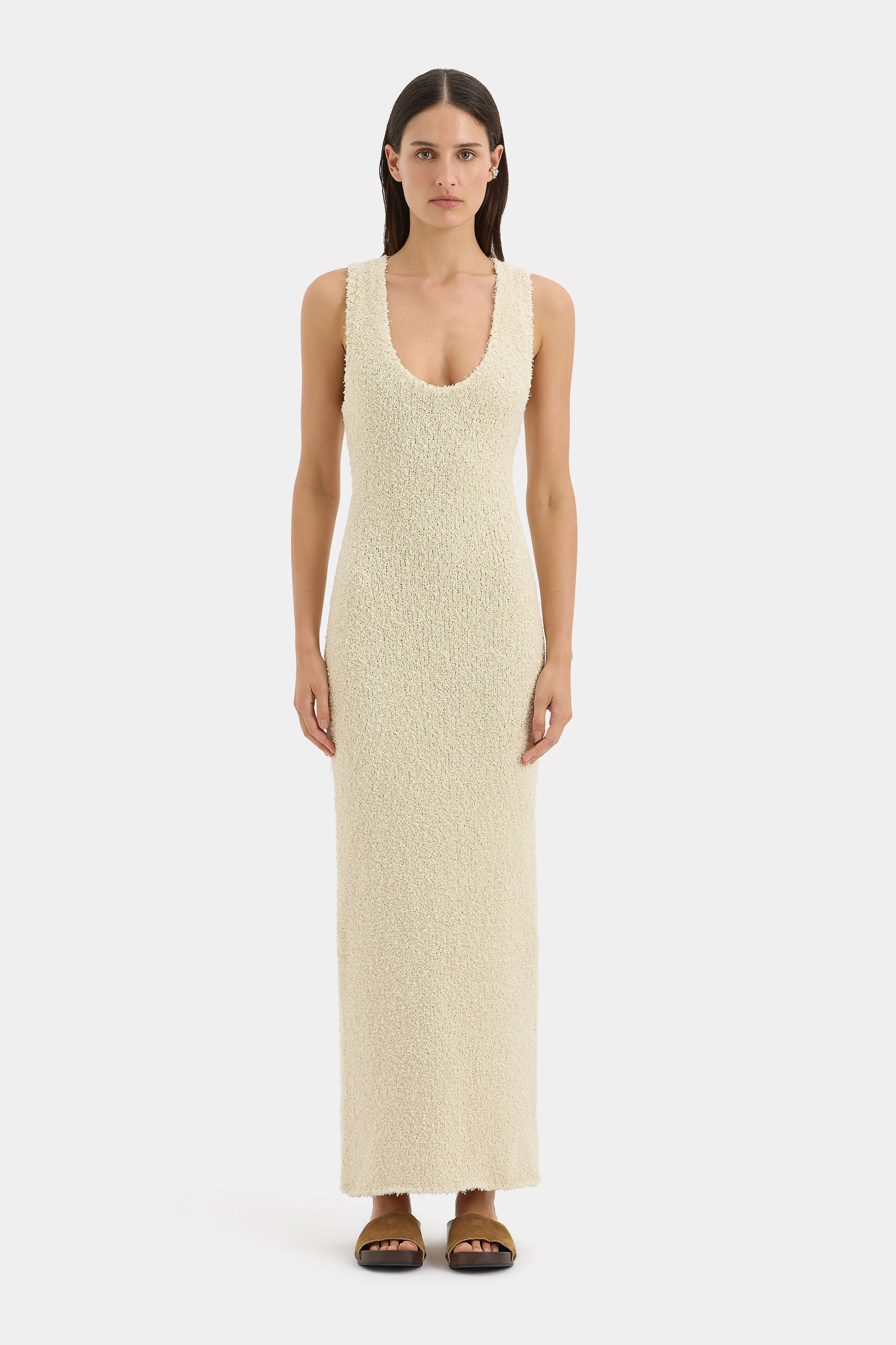 Tropicana Scoop Neck Maxi Dress sold by SIR the label