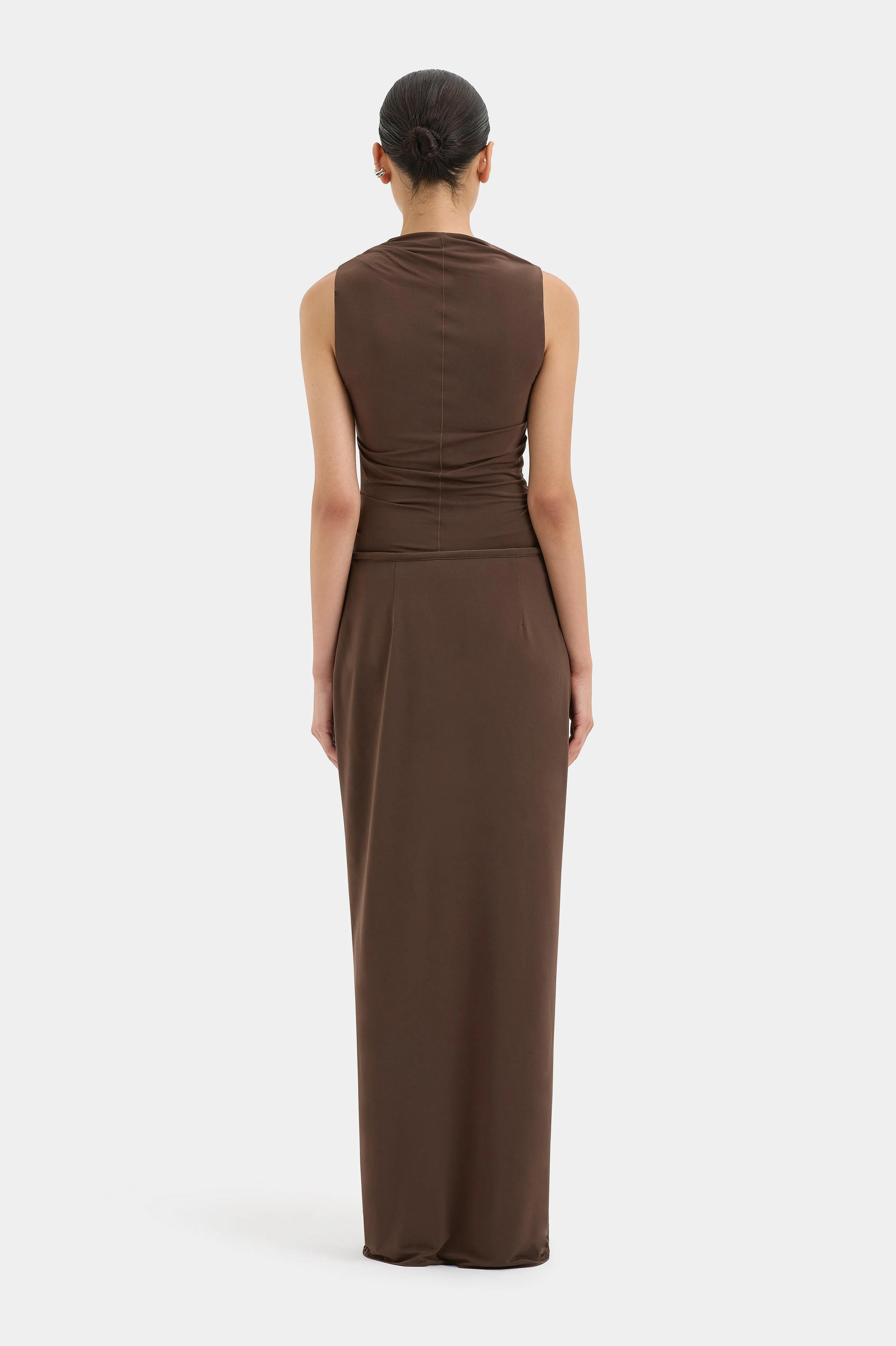 Matheo Draped Tank sold by SIR the label product image thumbnail 3