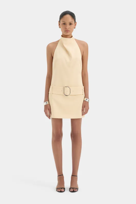 Sabina Belted Mini Dress sold by SIR the label