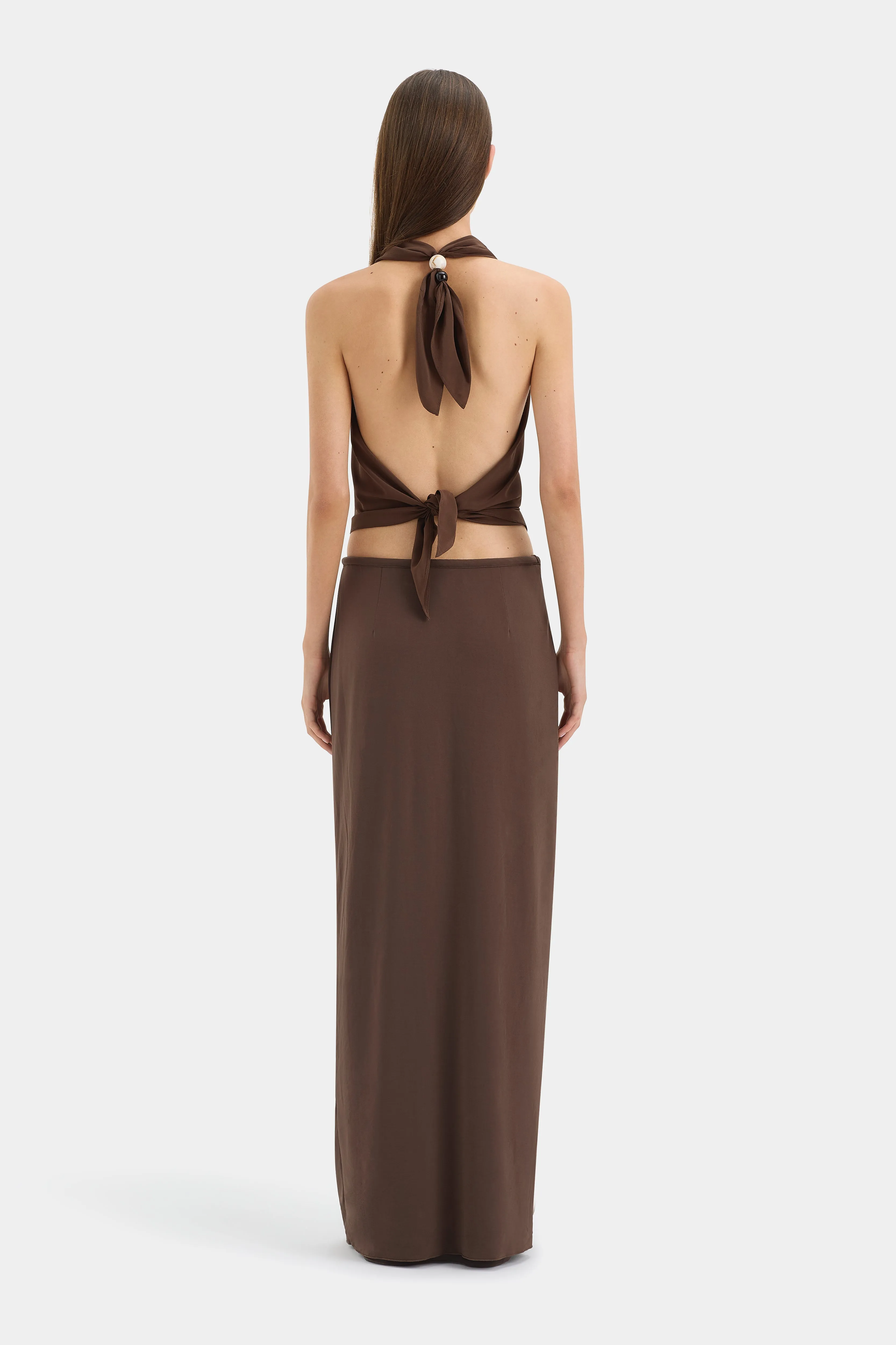 Rioja Halter Scarf Top sold by SIR the label product image thumbnail 4