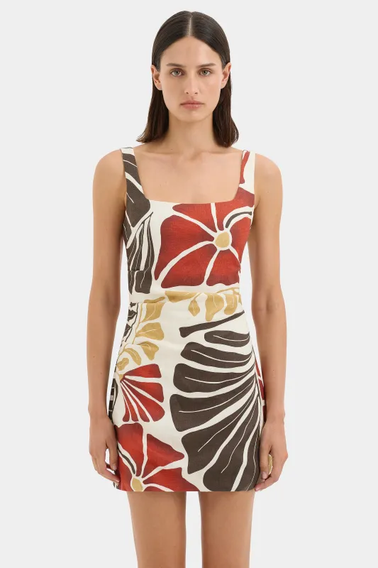 Julietta Square Neck Mini Dress sold by SIR the label