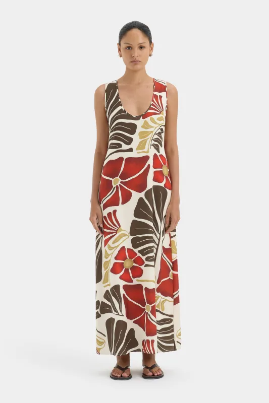 Julietta Scoop Neck Maxi Dress sold by SIR the label