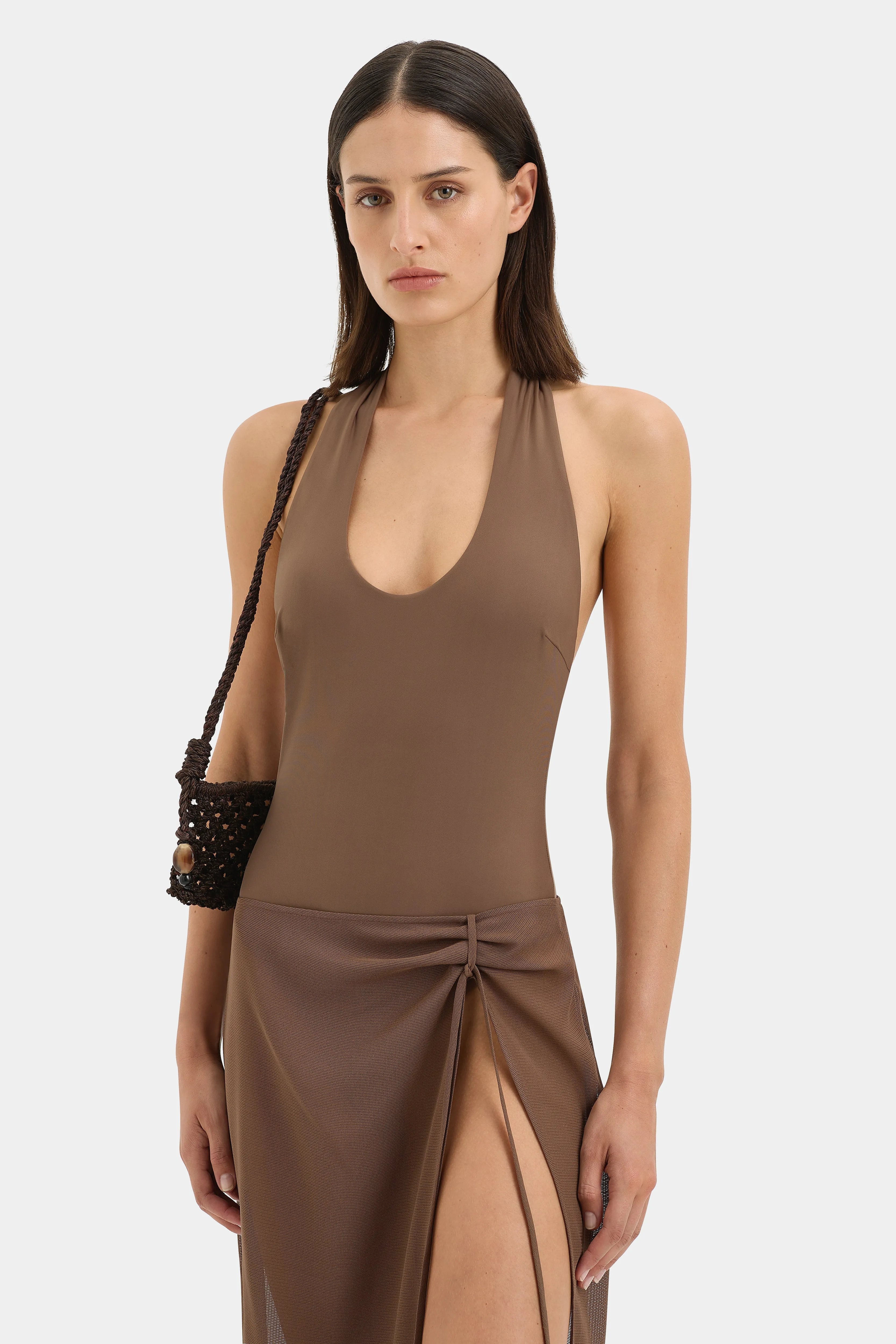 Salina Midi Skirt sold by SIR the label product image thumbnail 5