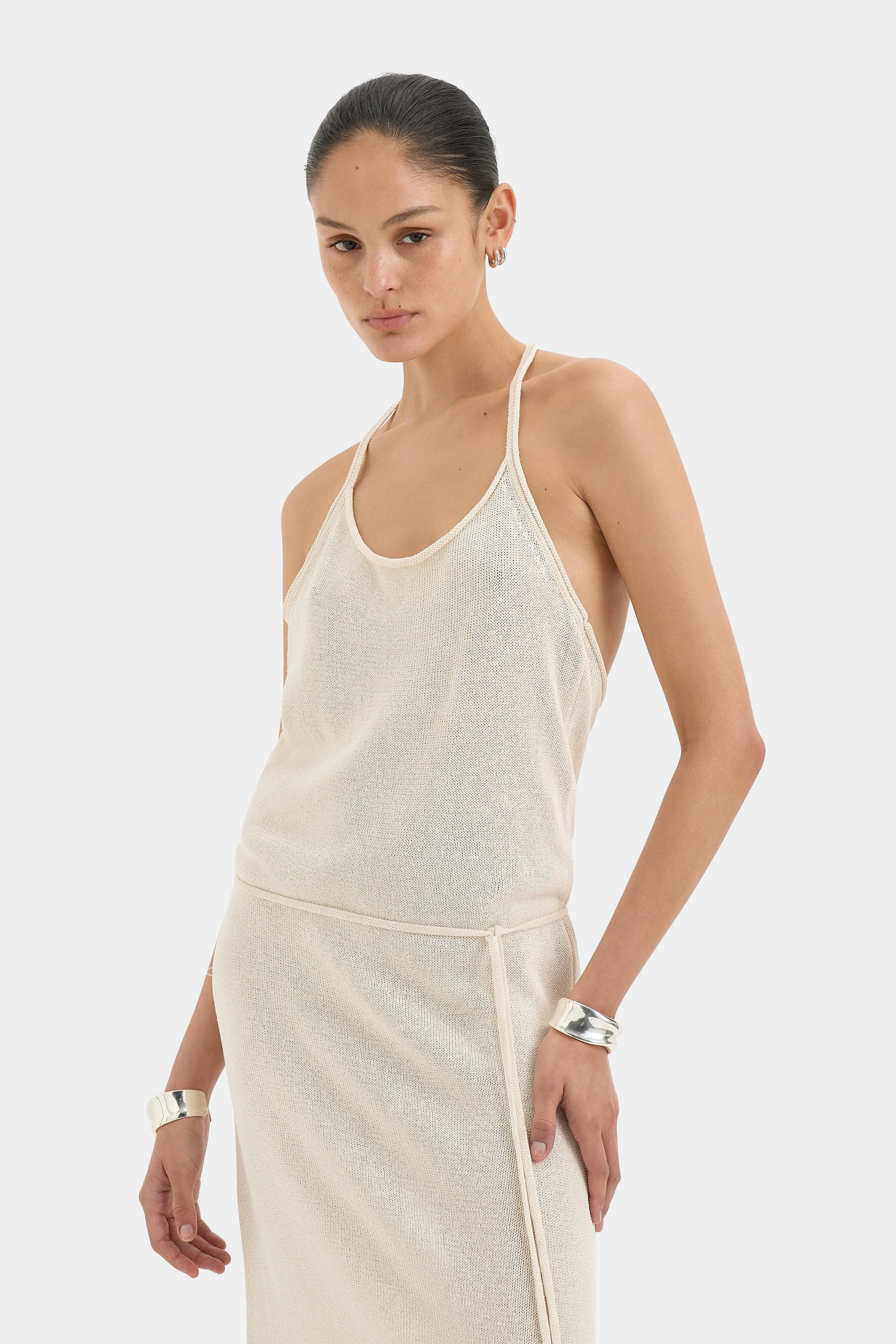 Lula Halter Dress sold by SIR the label product image thumbnail 5