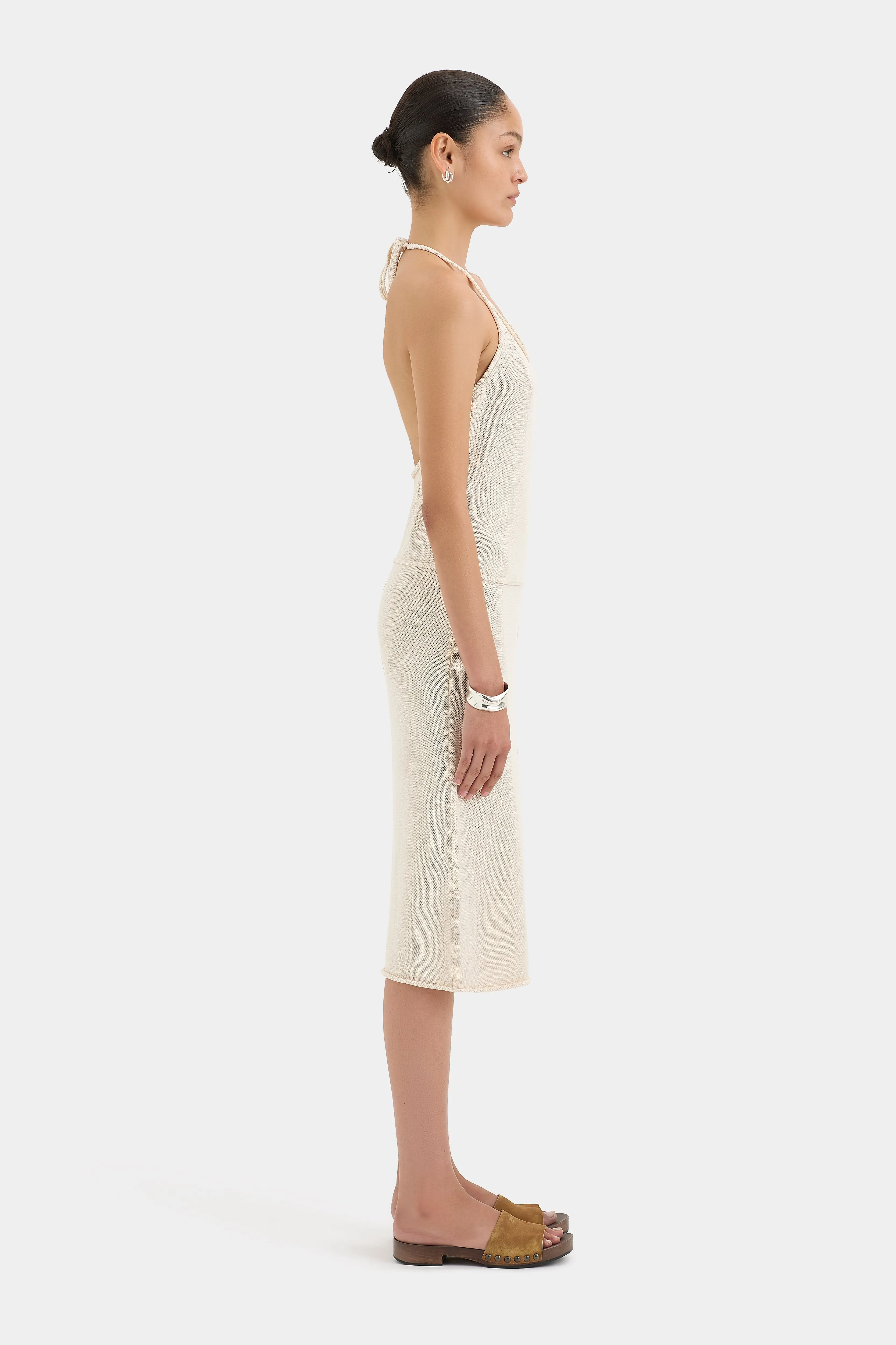 Lula Halter Dress sold by SIR the label product image thumbnail 3