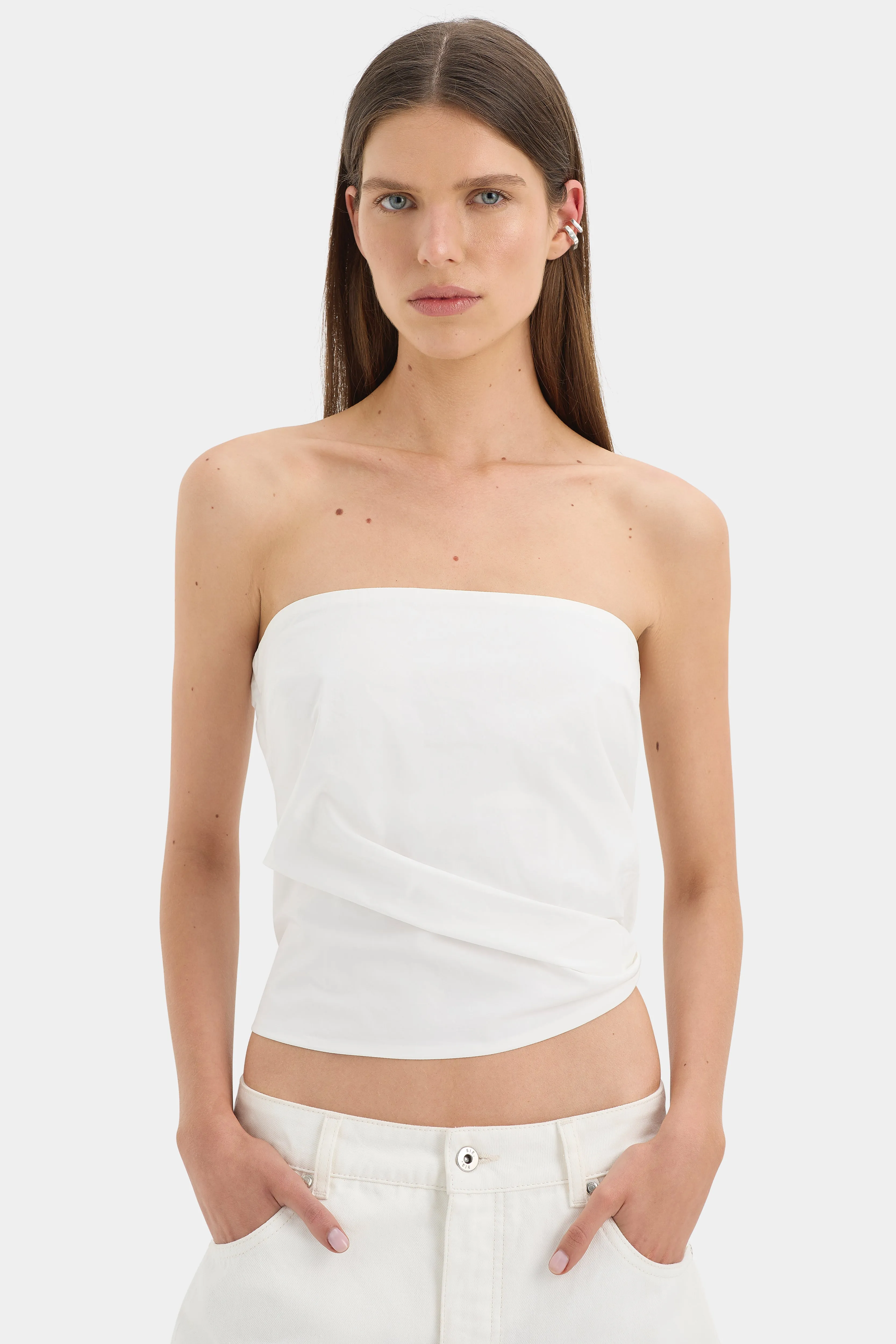 Martina Pleat Bodice sold by SIR the label product image thumbnail 5