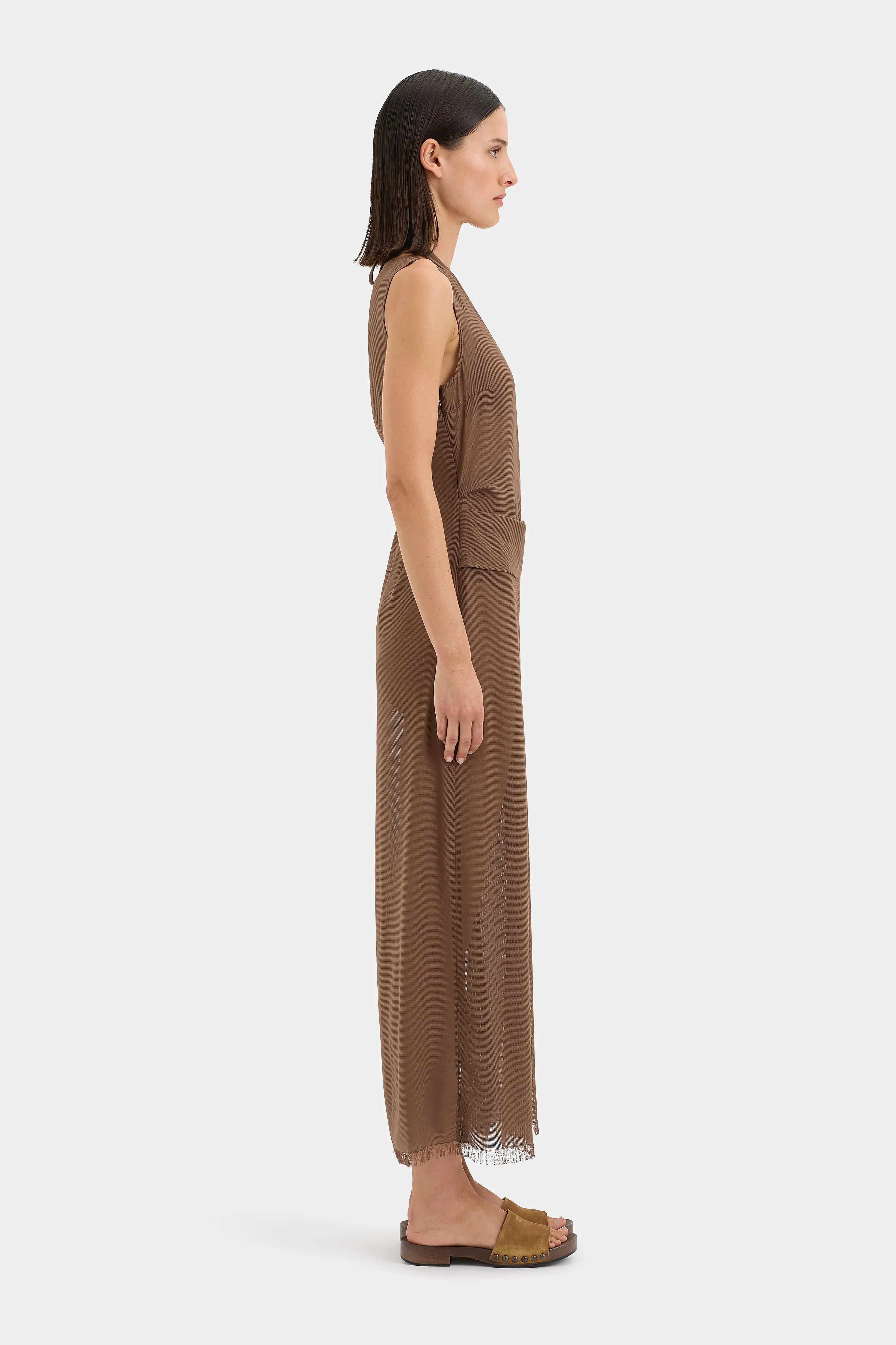 Salina Midi Dress sold by SIR the label product image thumbnail 4