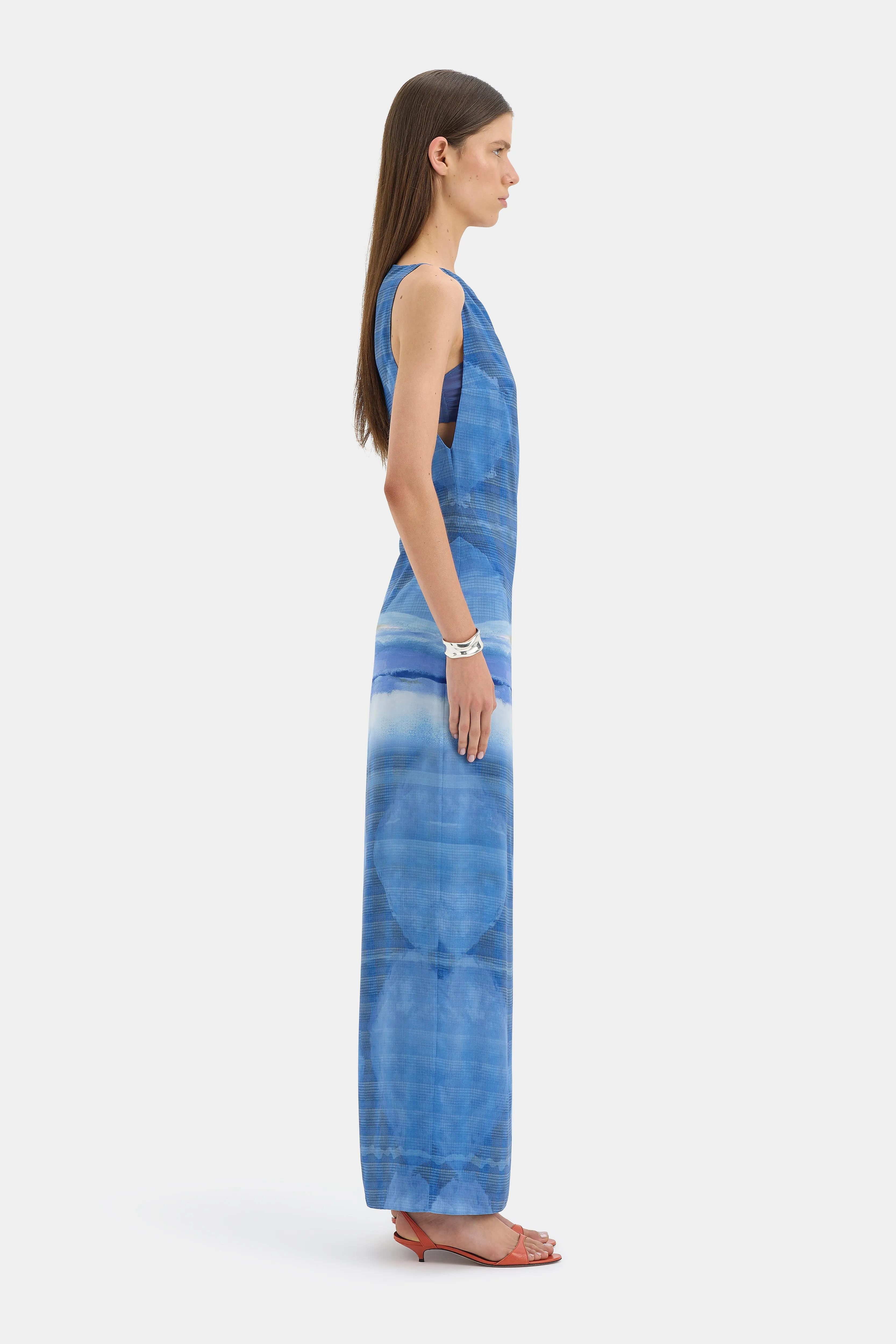 Isla Midi Dress sold by SIR the label product image thumbnail 3