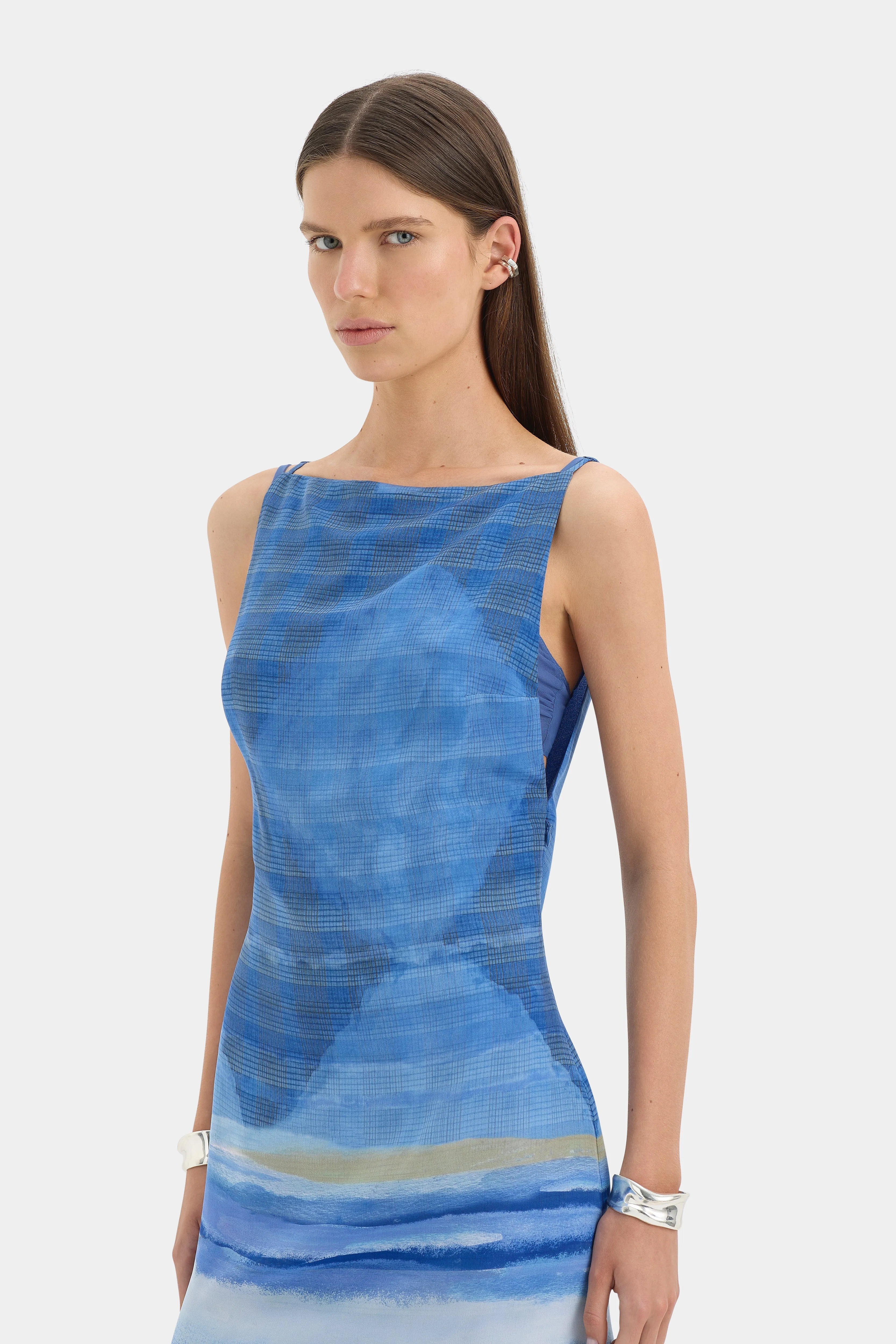 Isla Midi Dress sold by SIR the label product image thumbnail 5