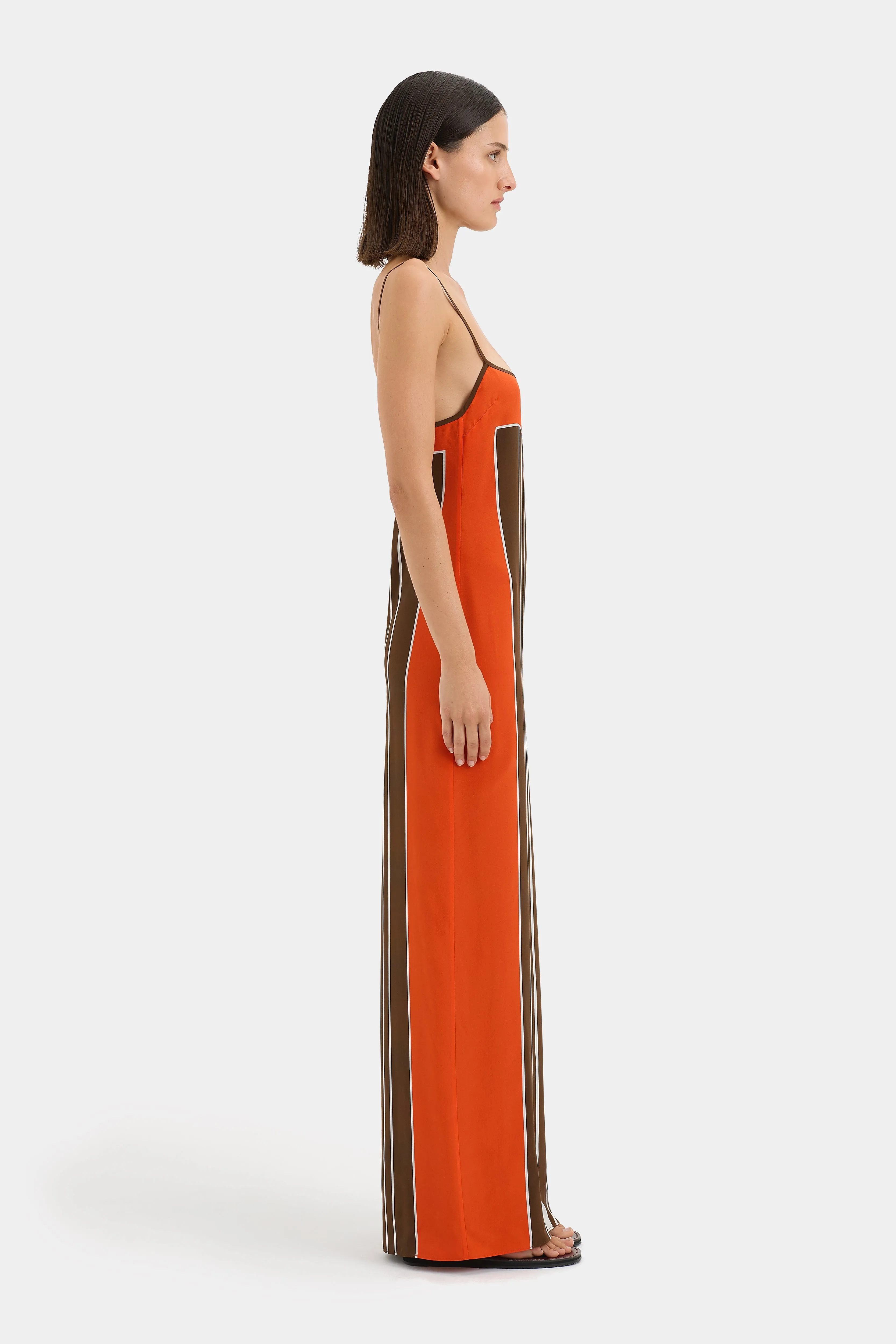 Destino Scoop Slip Dress sold by SIR the label product image thumbnail 4