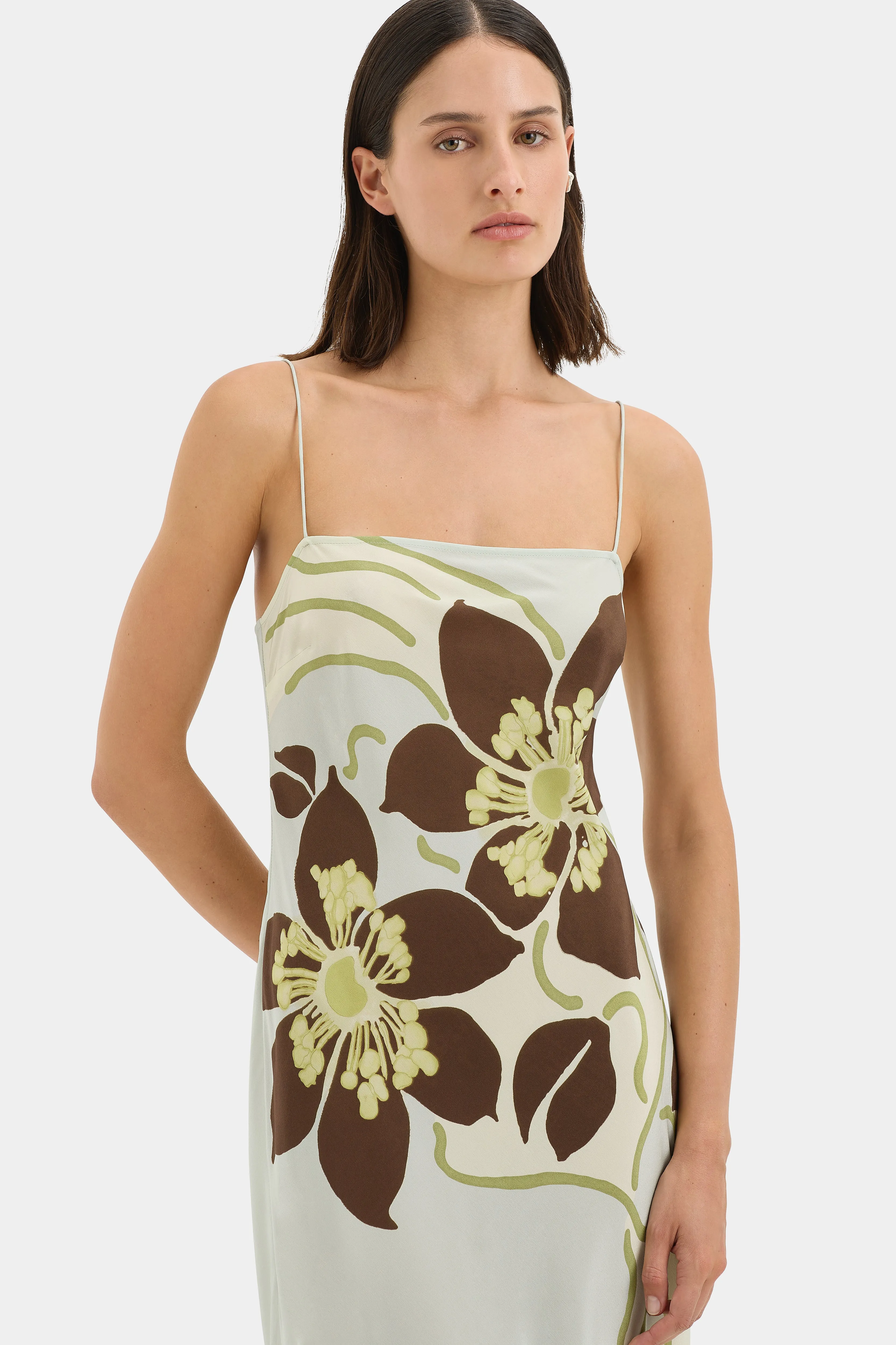 Amaia Slip Dress sold by SIR the label product image thumbnail 5