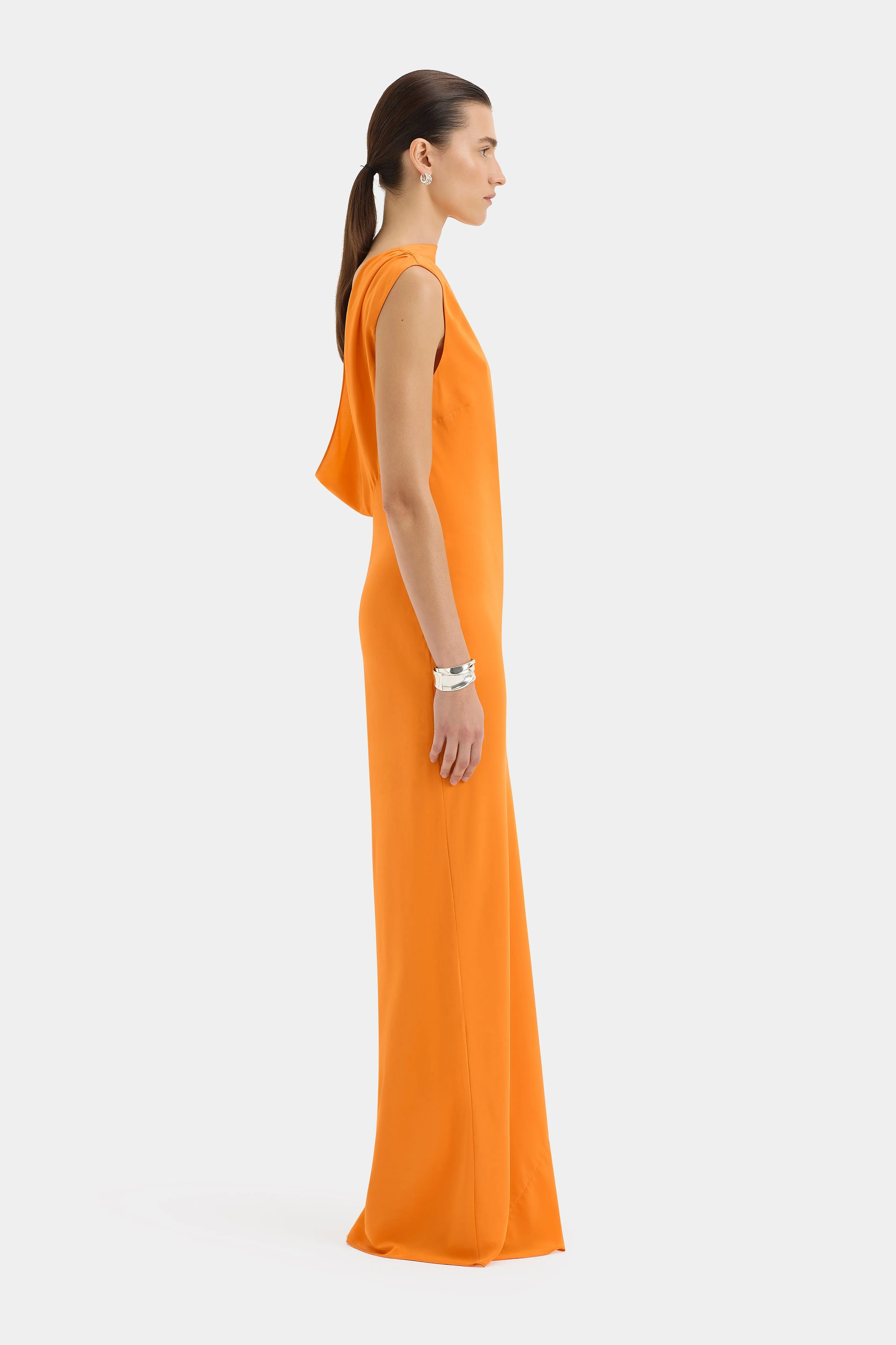 Isla Cowl Back Gown sold by SIR the label product image thumbnail 4