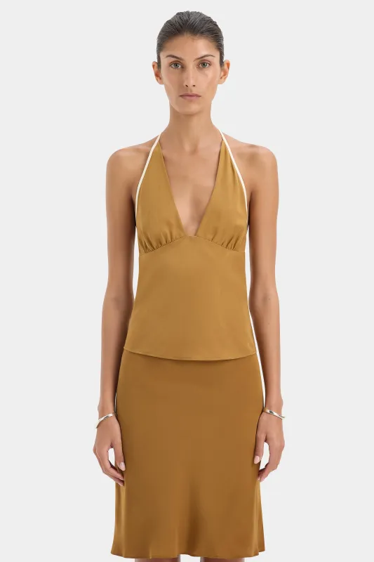 Fontana Halter Cami sold by SIR the label