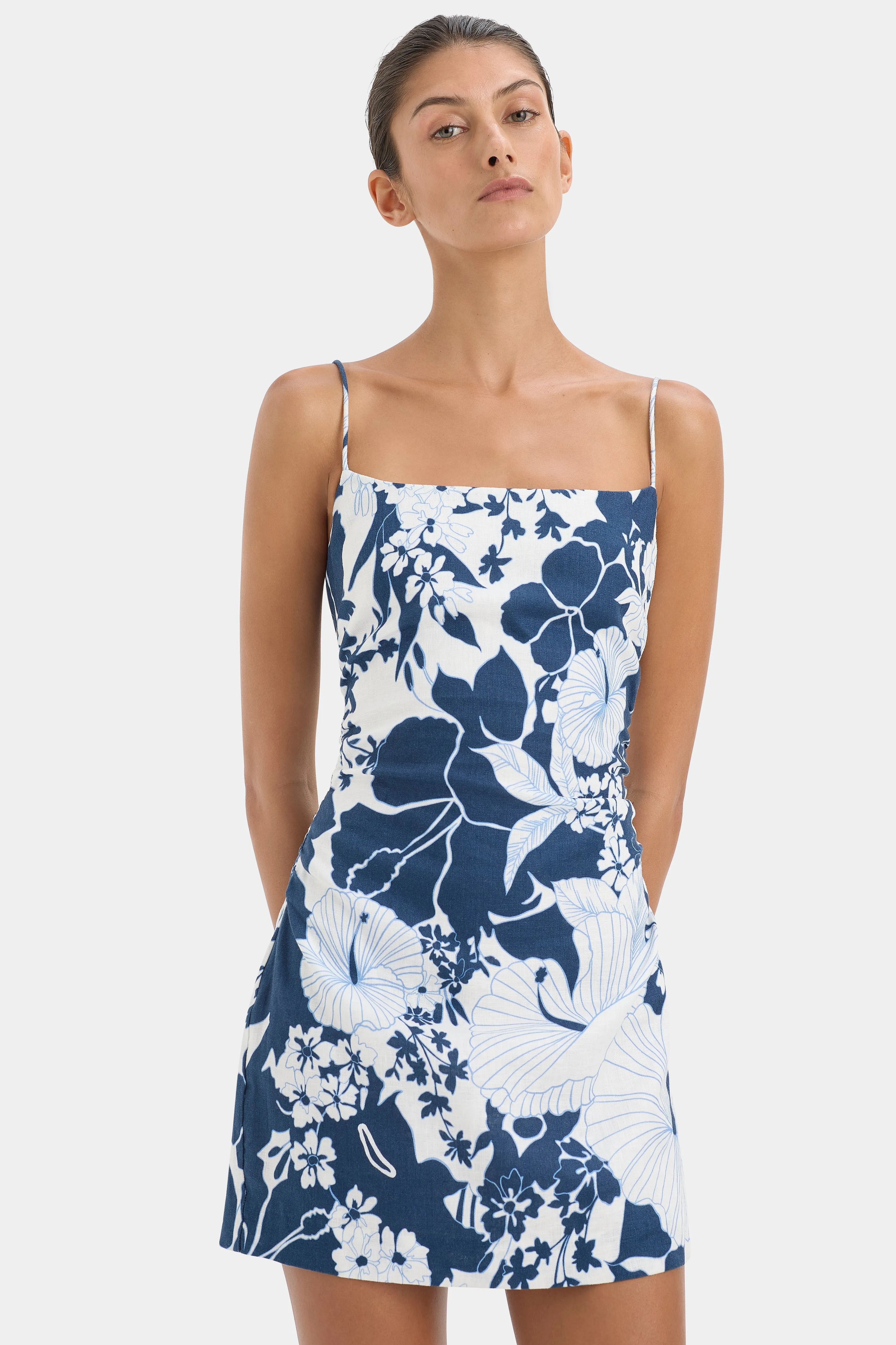 Paradiso Mini Dress sold by SIR the label product image thumbnail 5