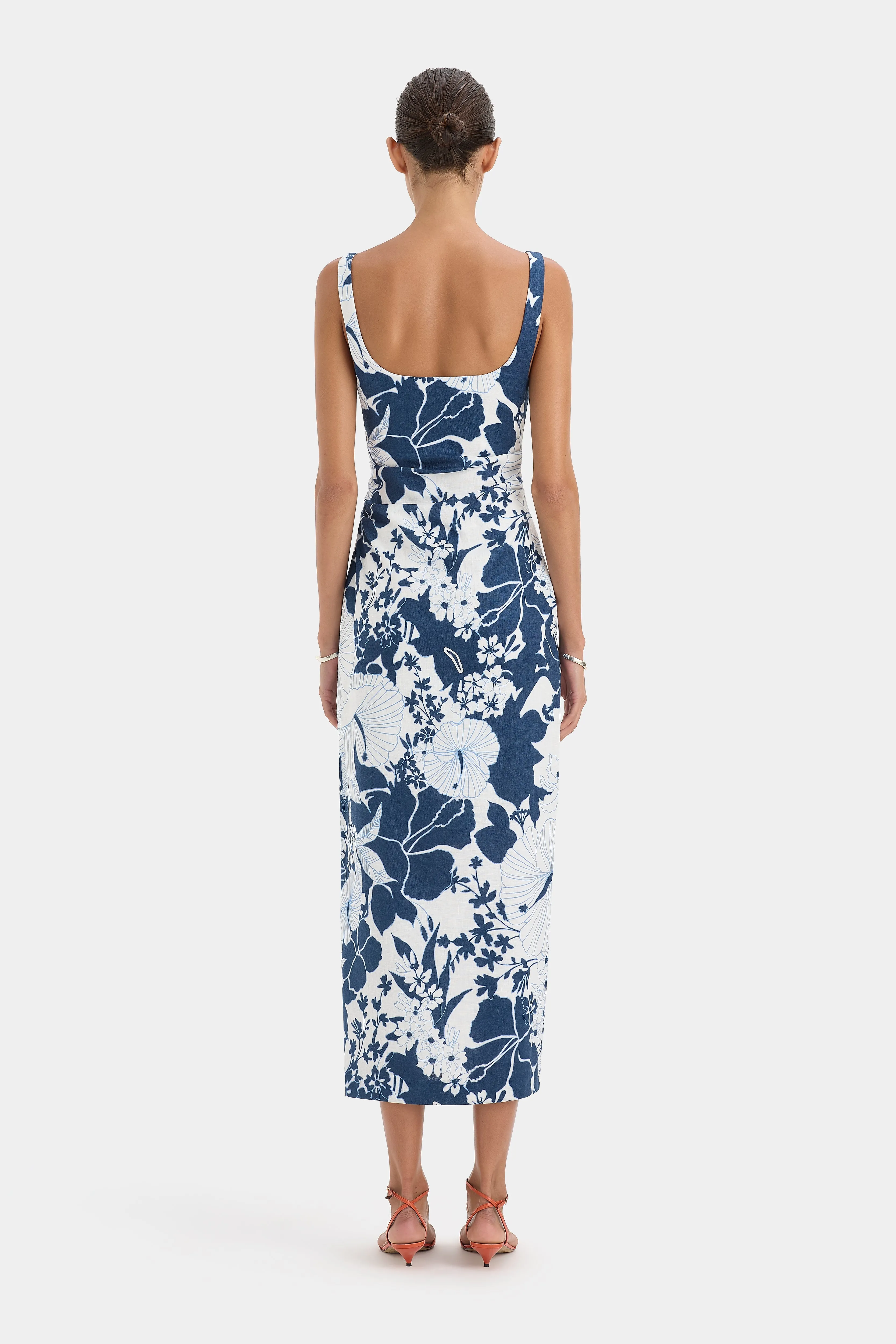 Paradiso Balconette Midi Dress sold by SIR the label product image thumbnail 2