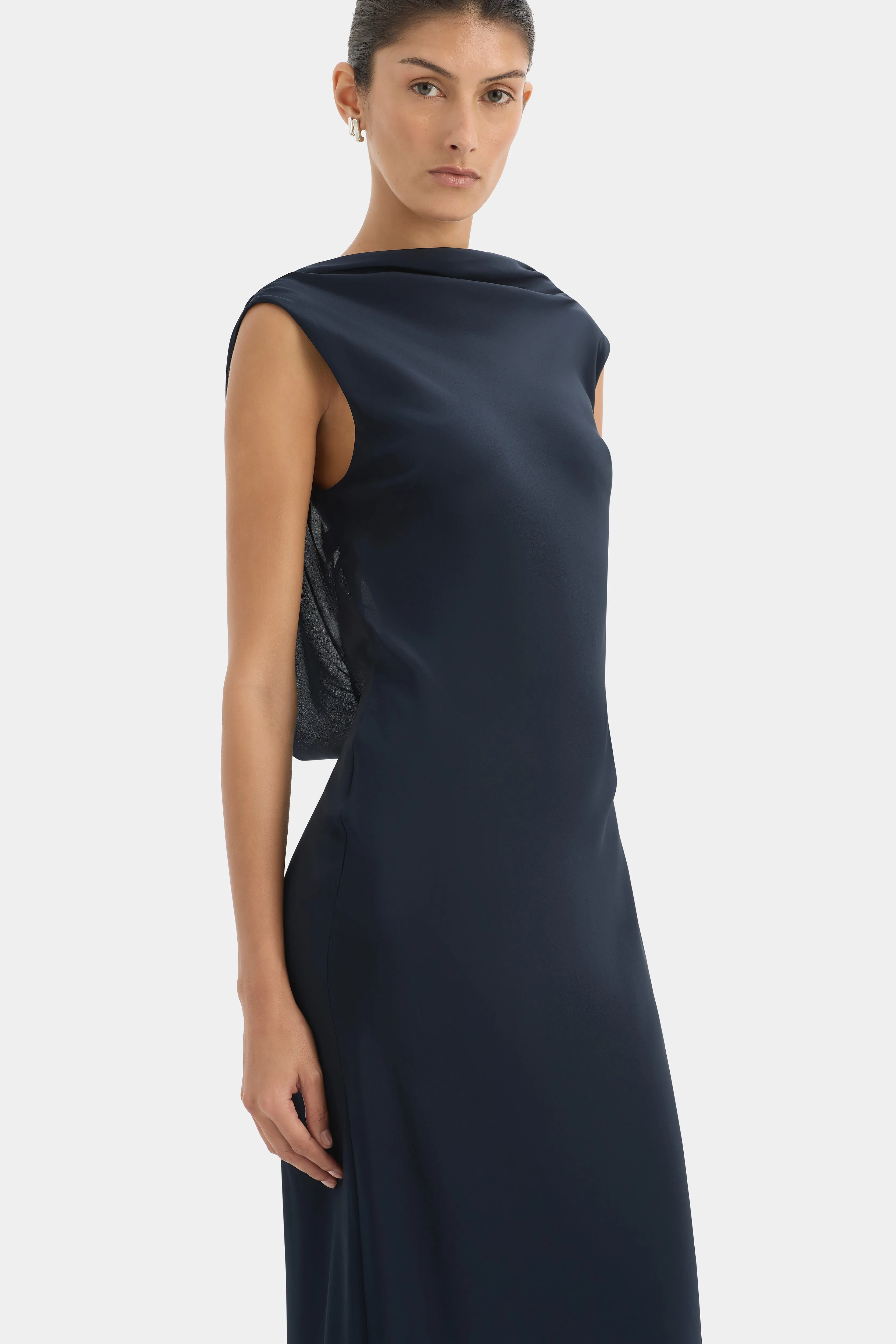 Isla Cowl Back Gown sold by SIR the label product image thumbnail 5