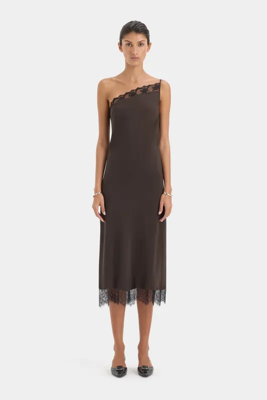 Aries One Shoulder Dress made by SIR the label