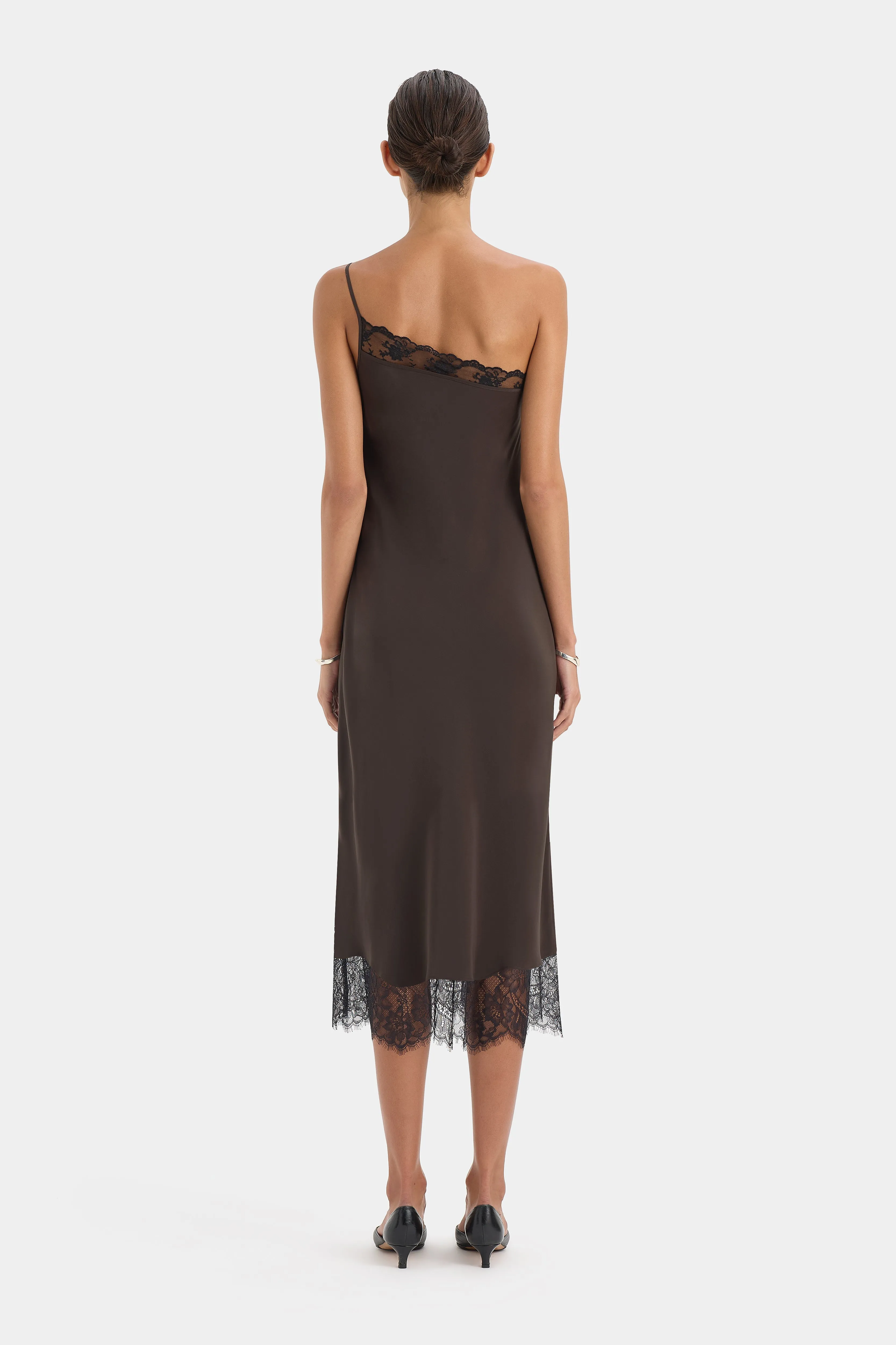 Aries One Shoulder Dress sold by SIR the label product image thumbnail 2