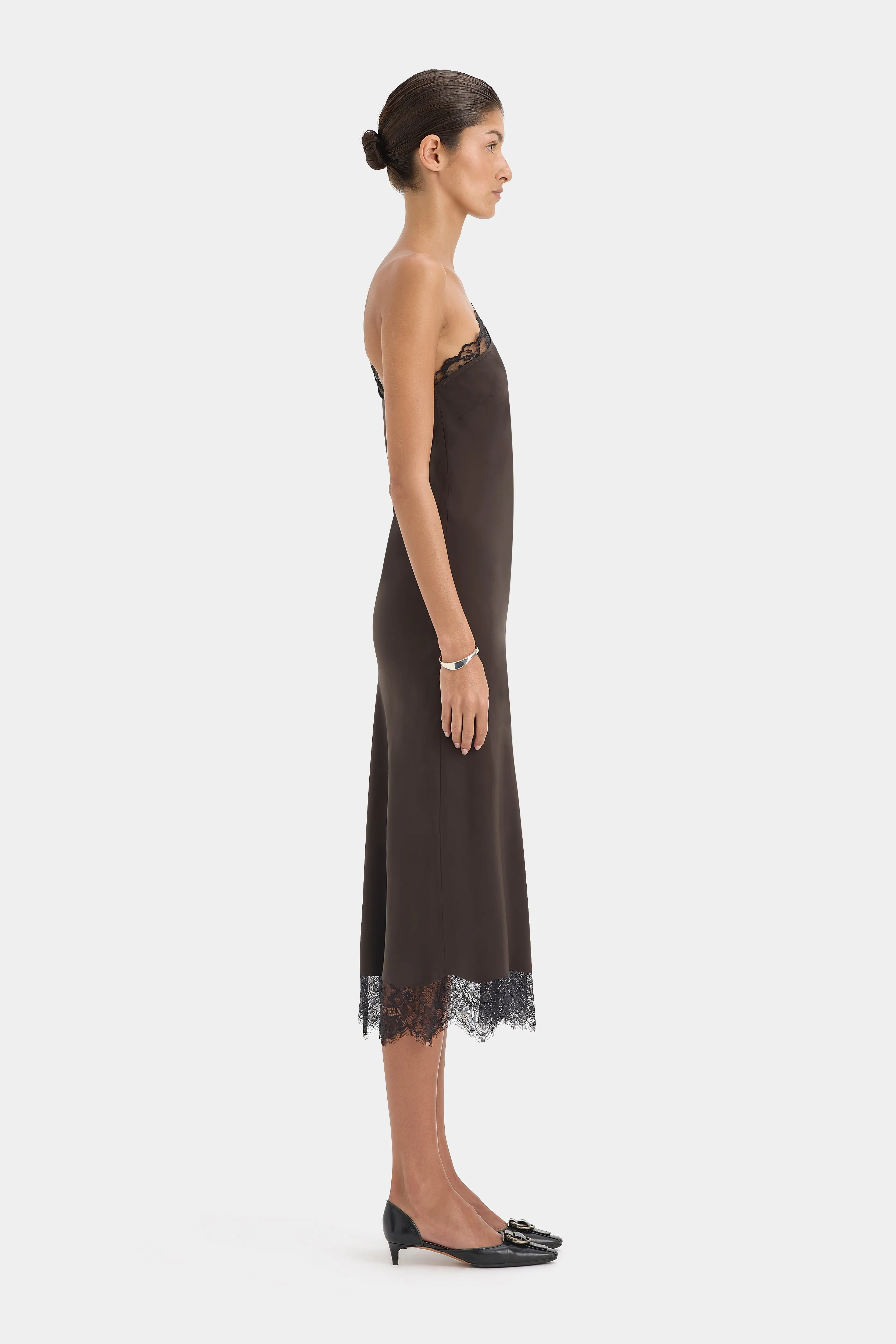 Aries One Shoulder Dress sold by SIR the label product image thumbnail 3