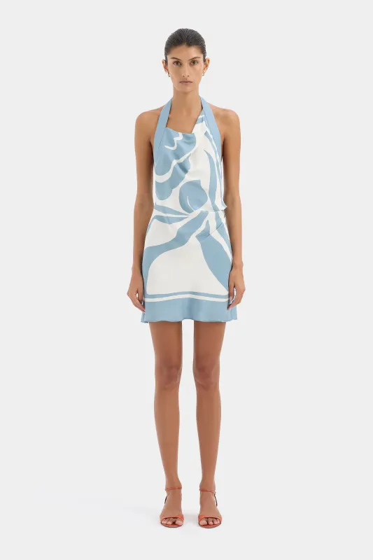 Lilou Halter Mini Dress sold by SIR the label