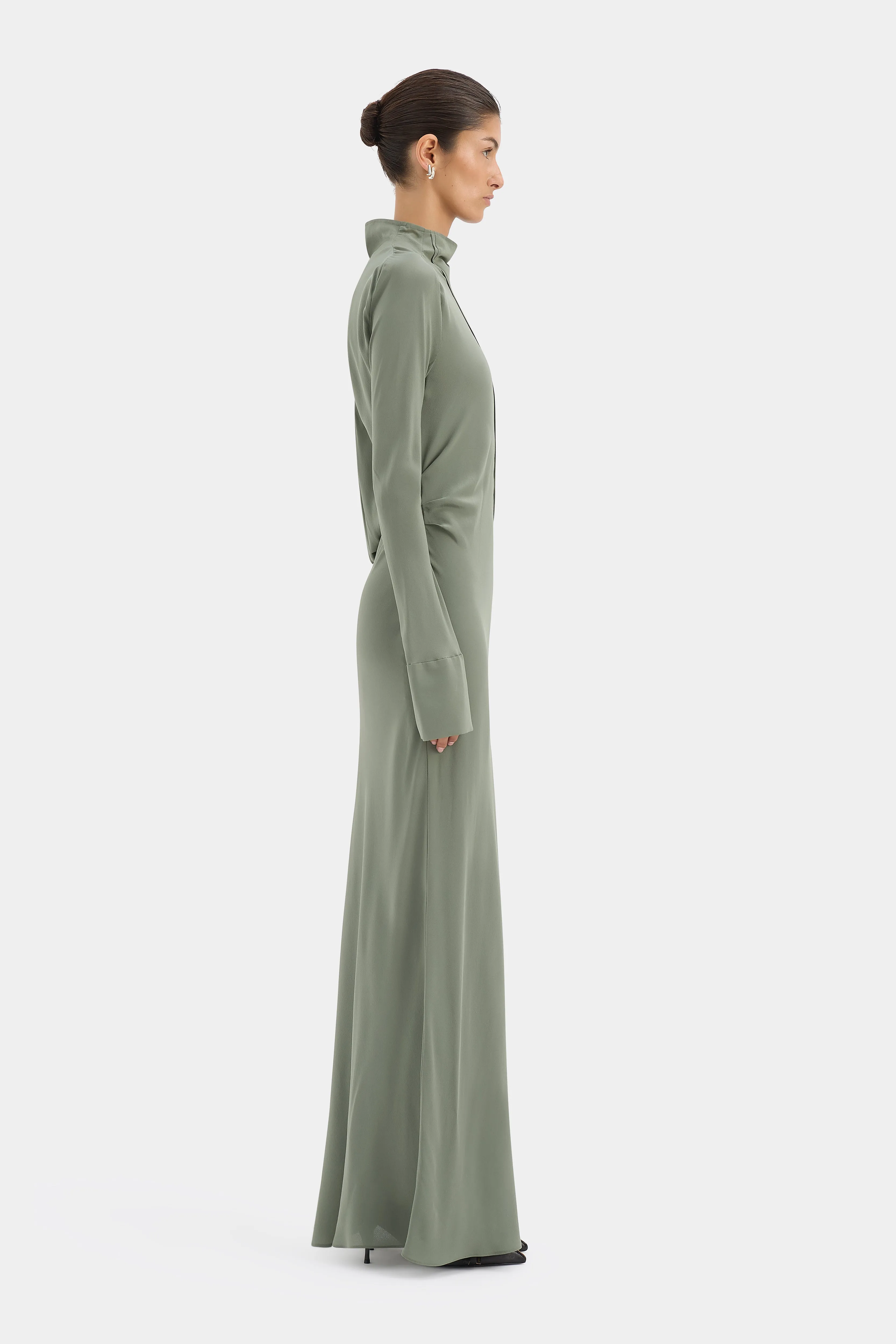 Rousseau Open Back Gown sold by SIR the label product image thumbnail 3