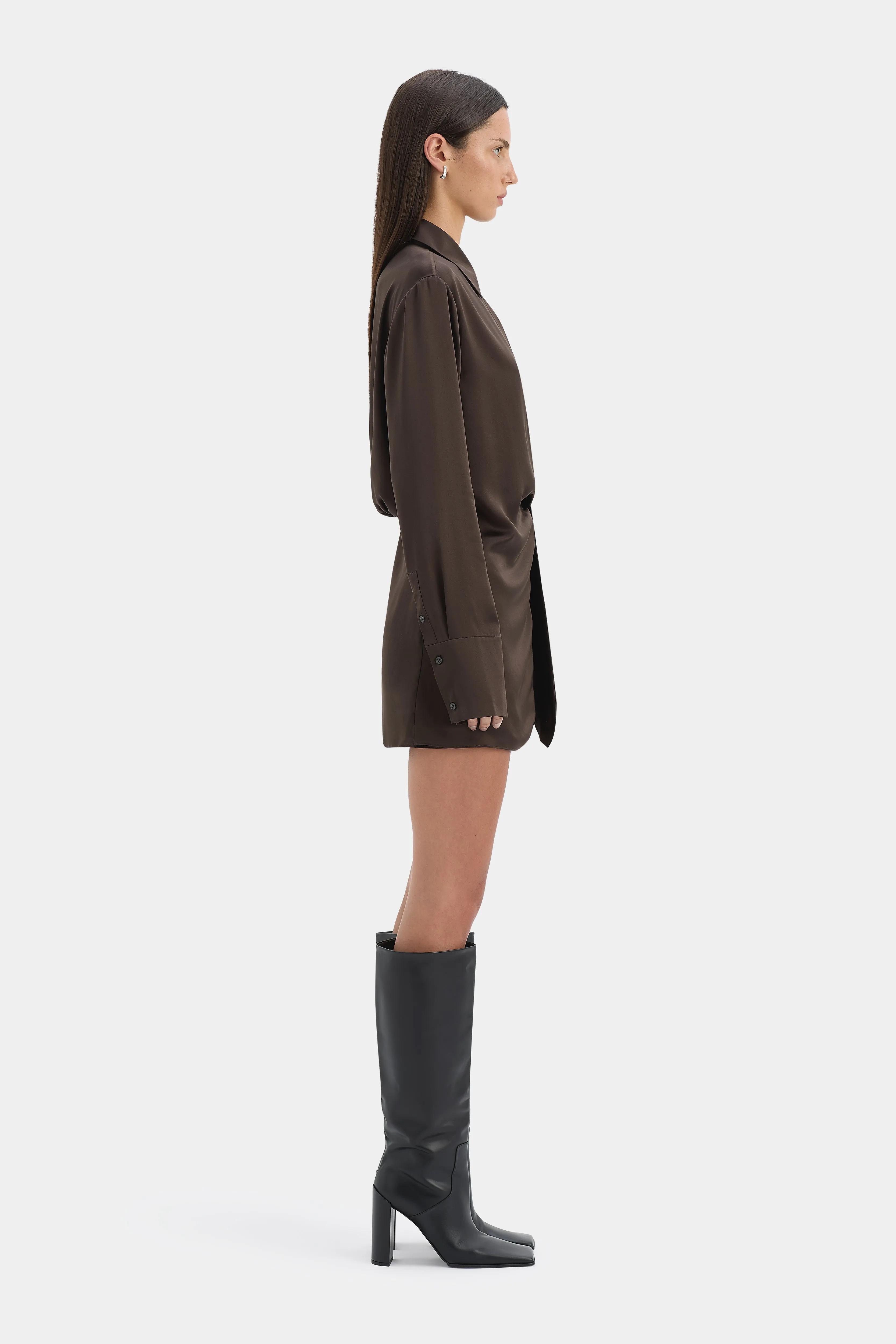 Sorrento Shirt Dress sold by SIR the label product image thumbnail 3