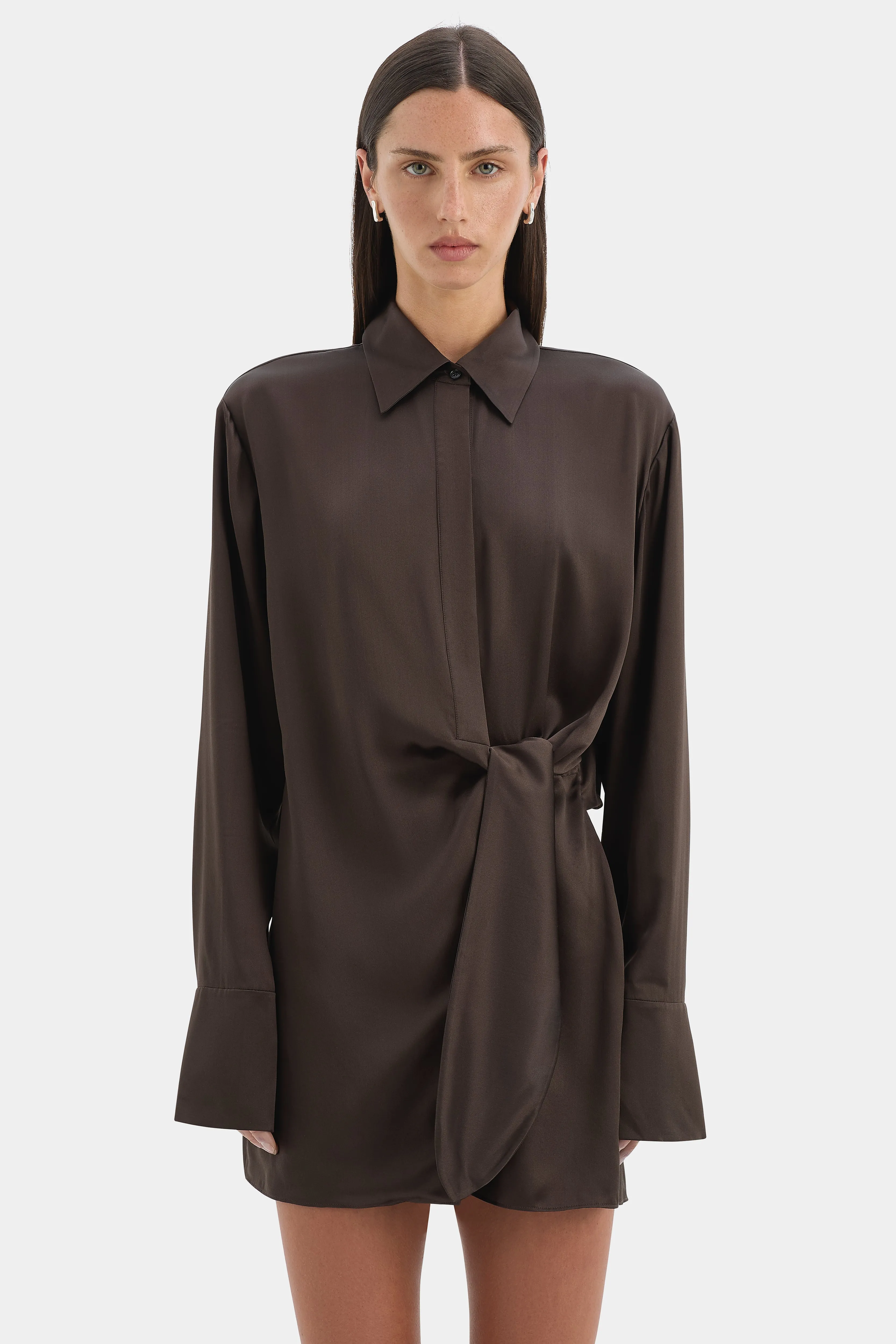 Sorrento Shirt Dress sold by SIR the label product image thumbnail 4