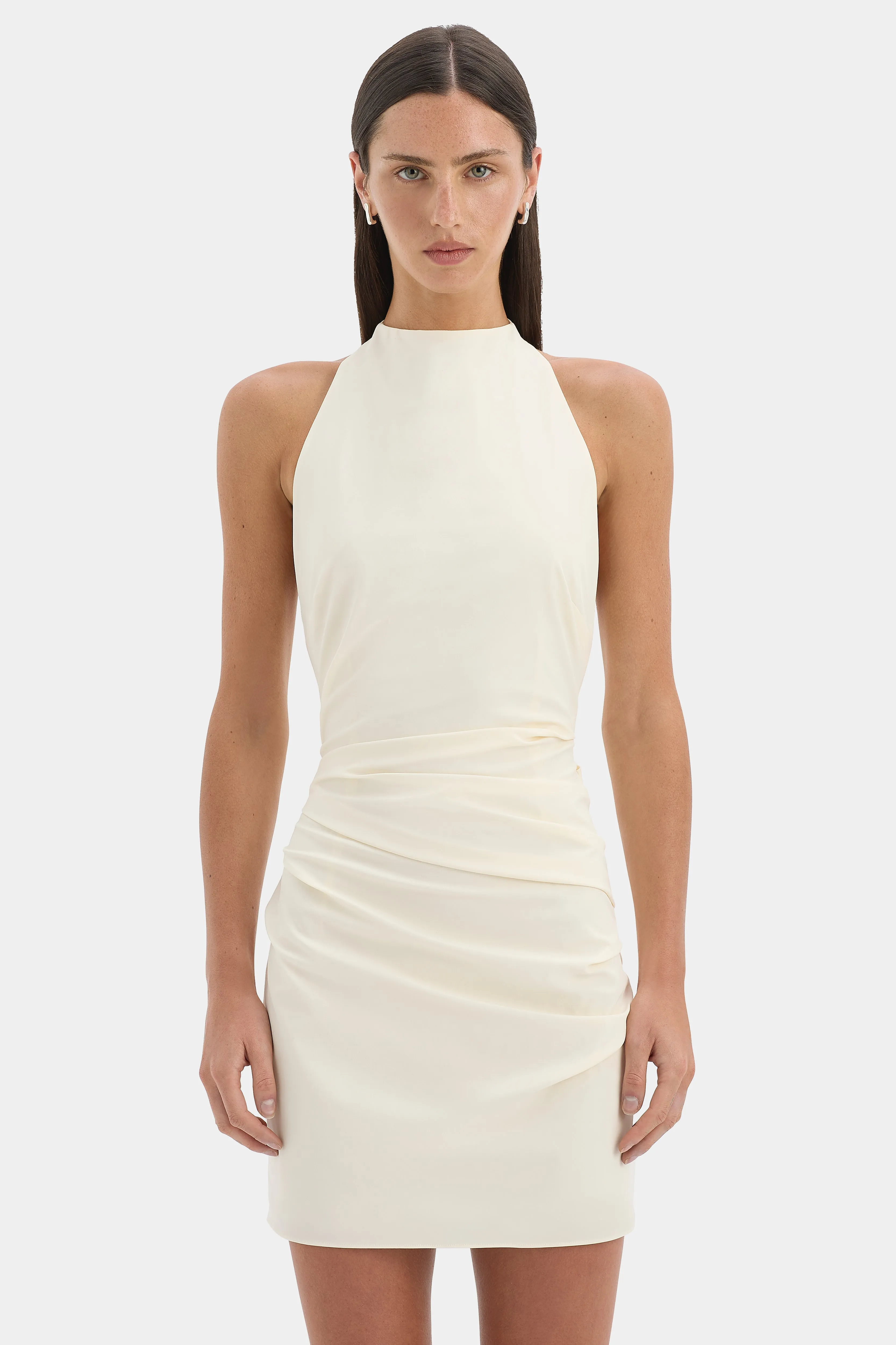 Sol Halter Mini Dress sold by SIR the label product image thumbnail 4