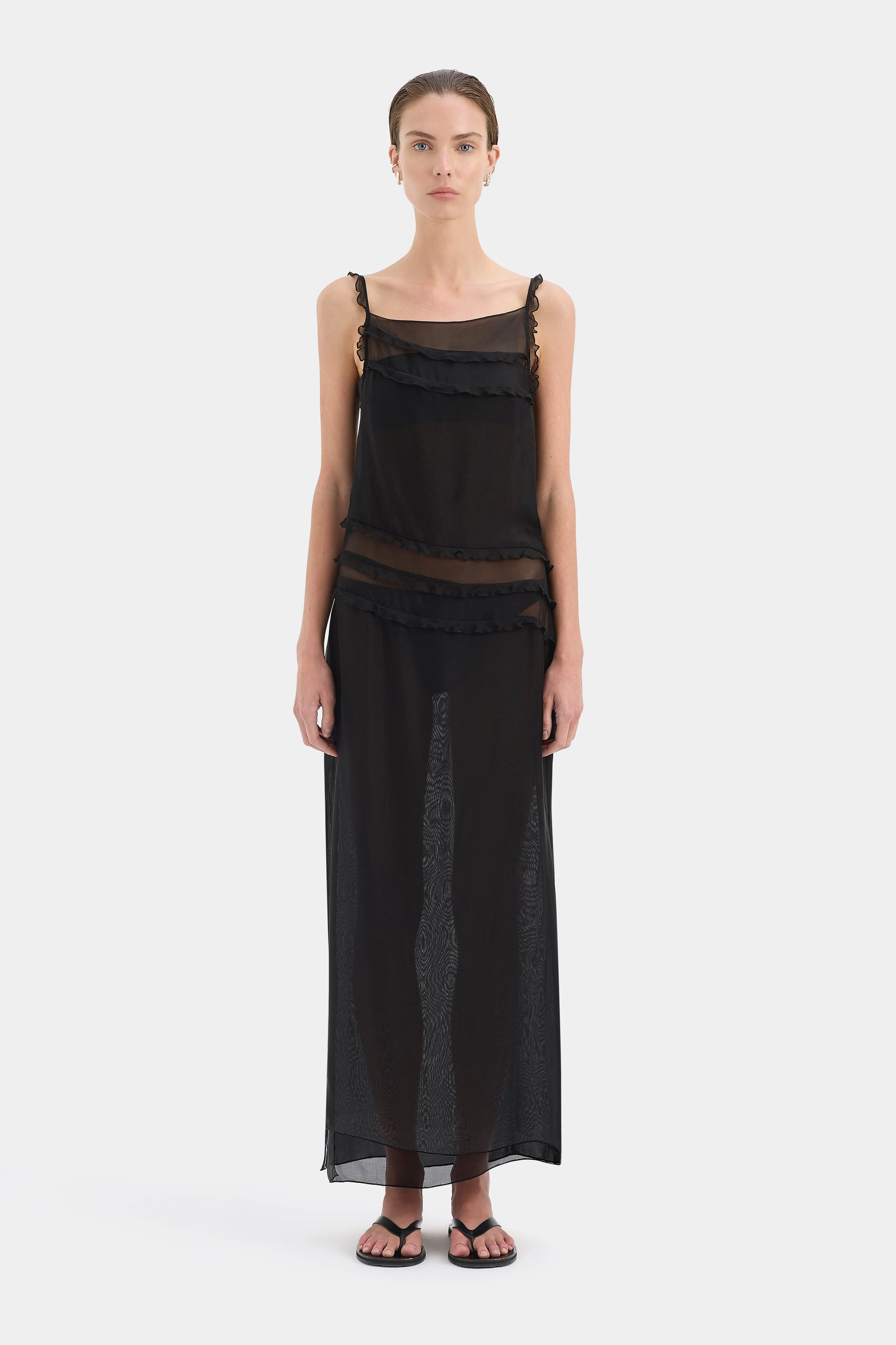 Aurelia Midi Dress sold by SIR the label product image thumbnail 5