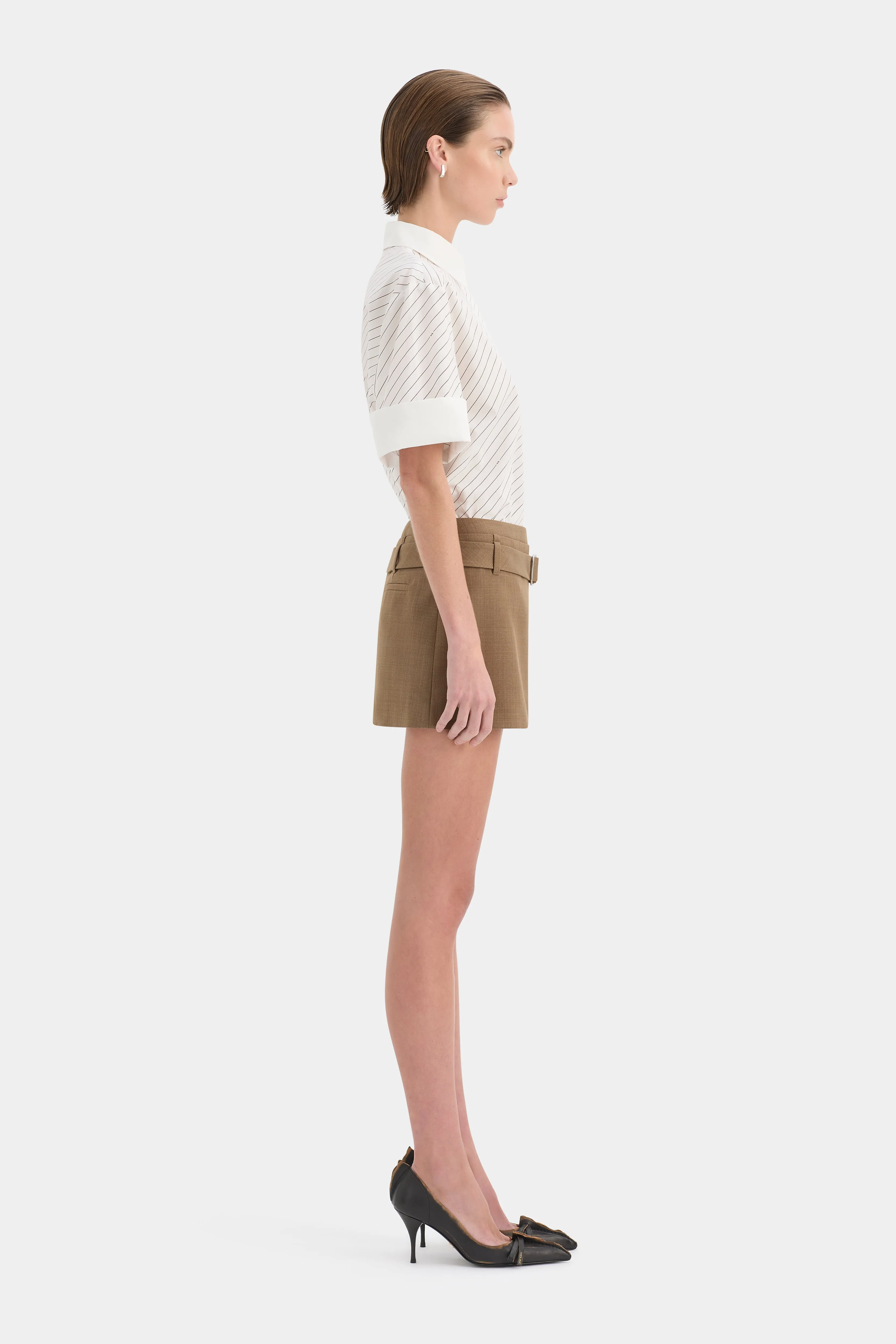 Bastille Belted Mini Skirt sold by SIR the label product image thumbnail 4