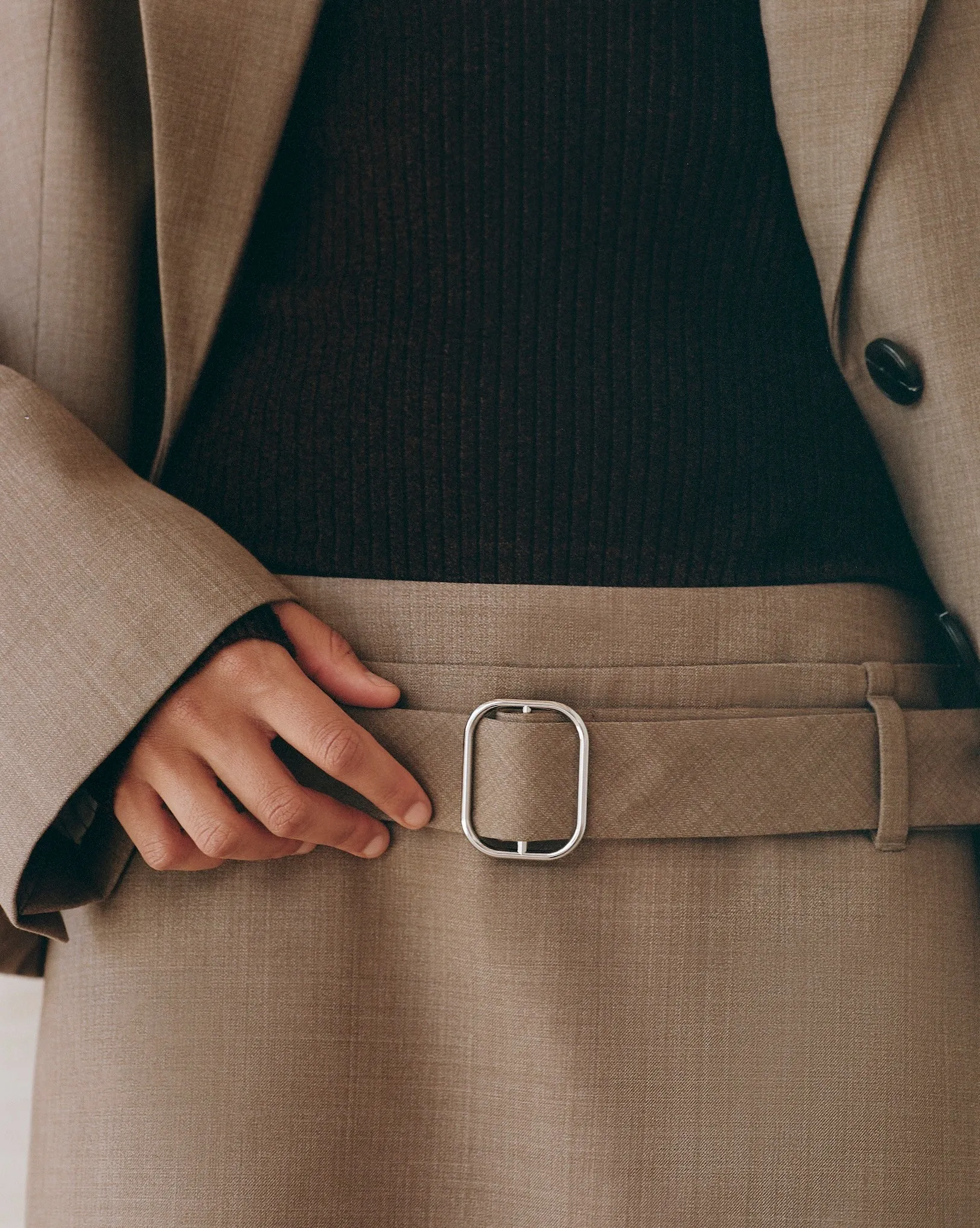 Bastille Belted Mini Skirt sold by SIR the label product image thumbnail 2