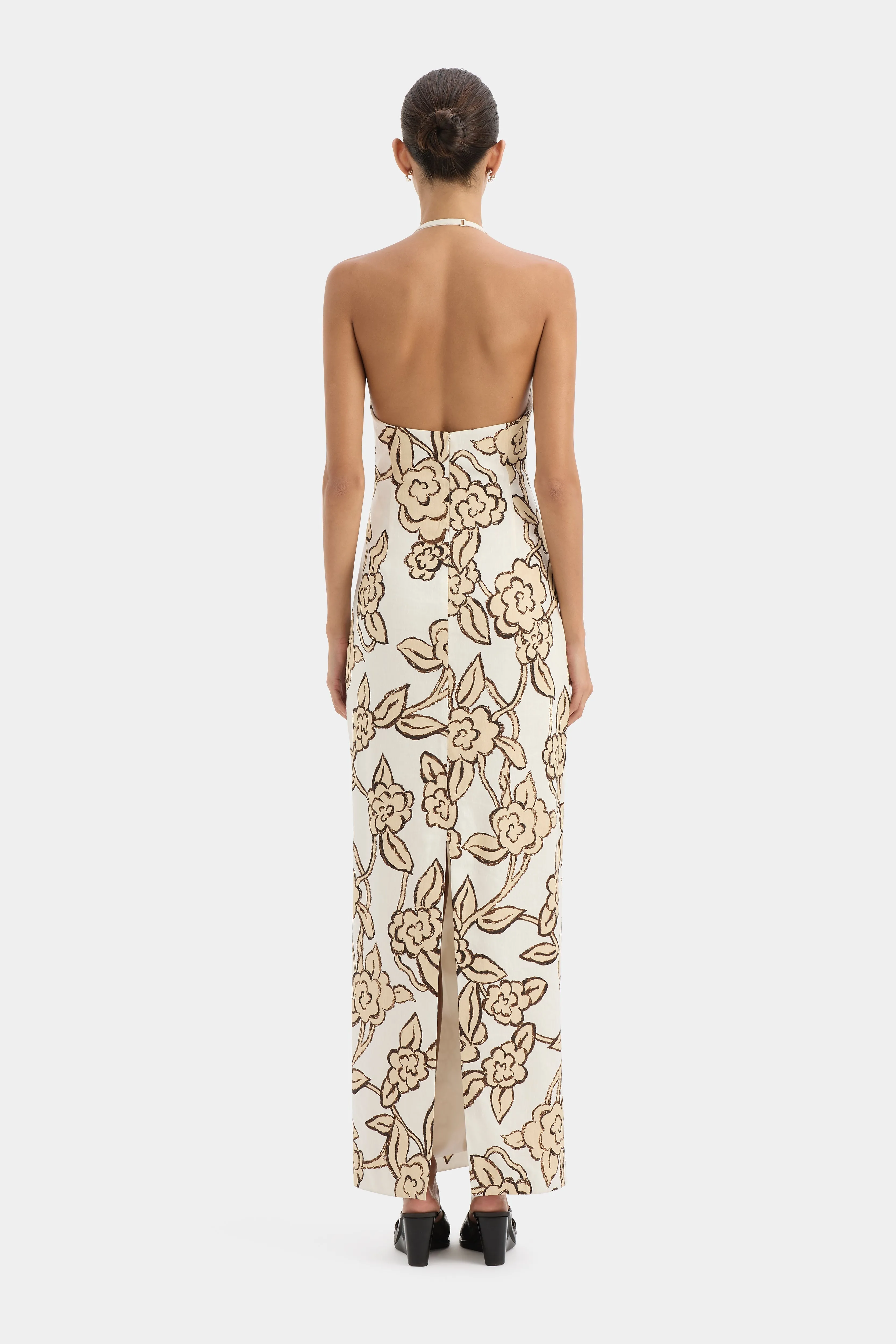 Elodie Halter Midi Dress sold by SIR the label product image thumbnail 2