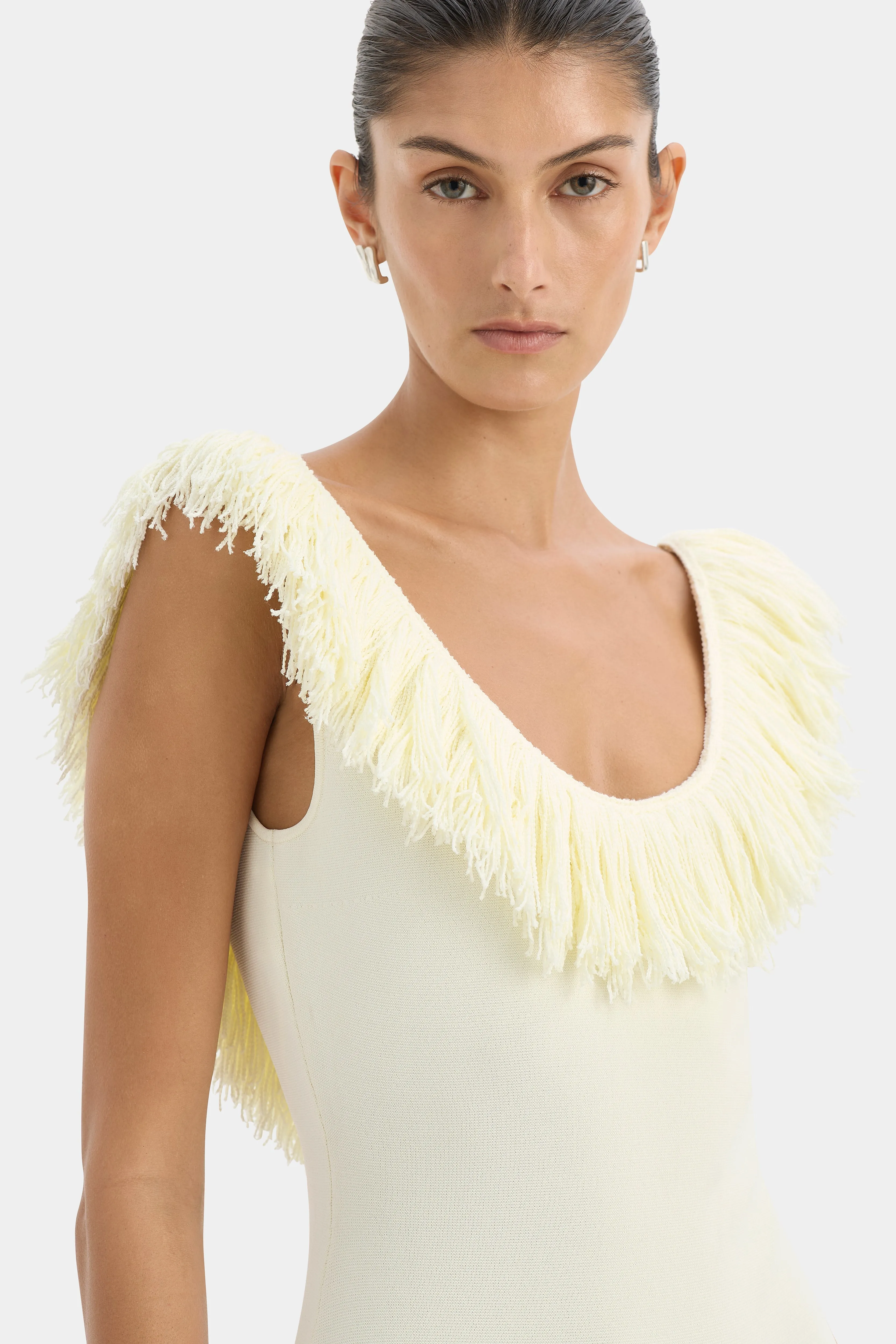 Marcelline Fringe Bodysuit sold by SIR the label product image thumbnail 5