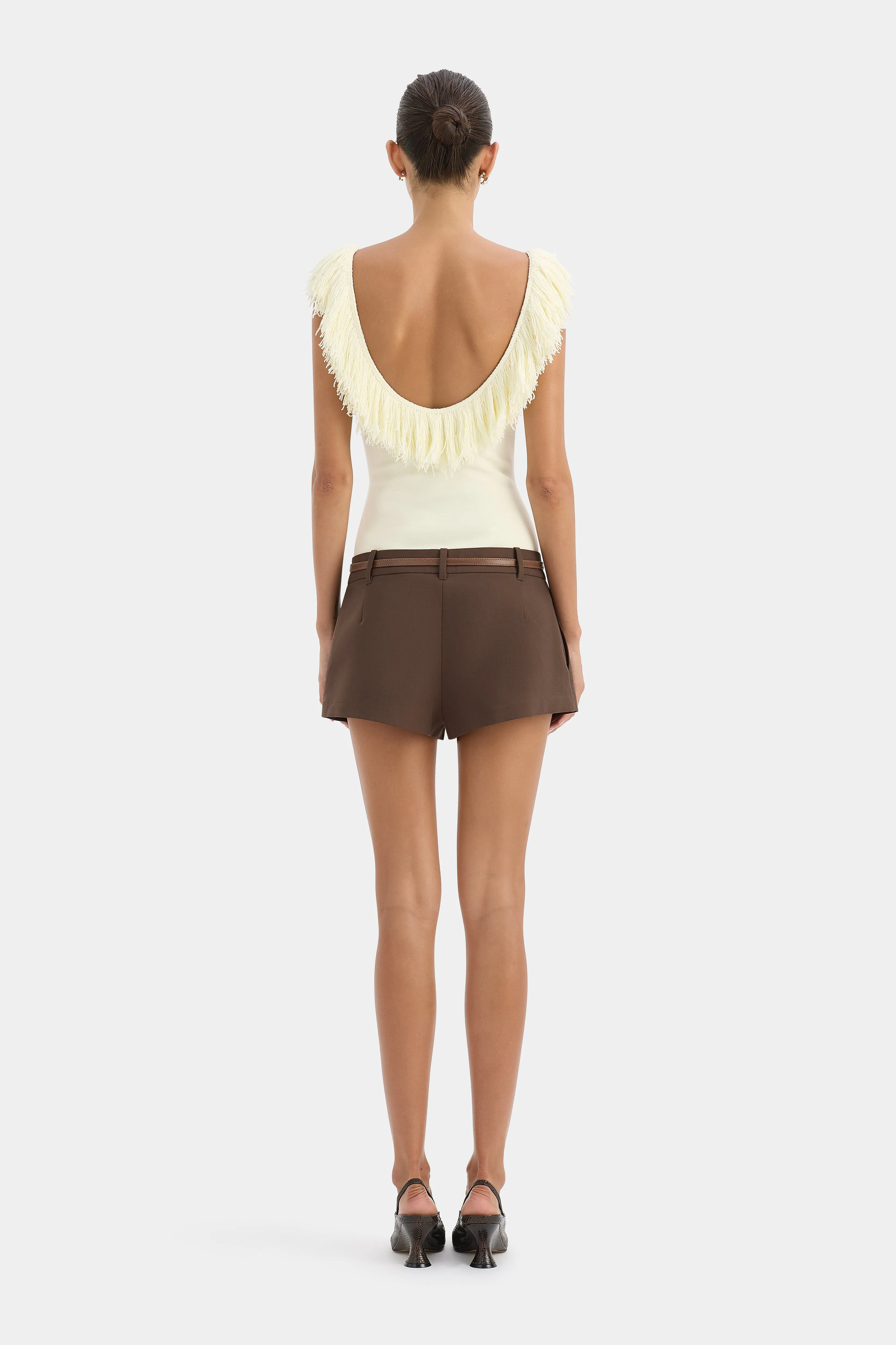 Marcelline Fringe Bodysuit sold by SIR the label product image thumbnail 3