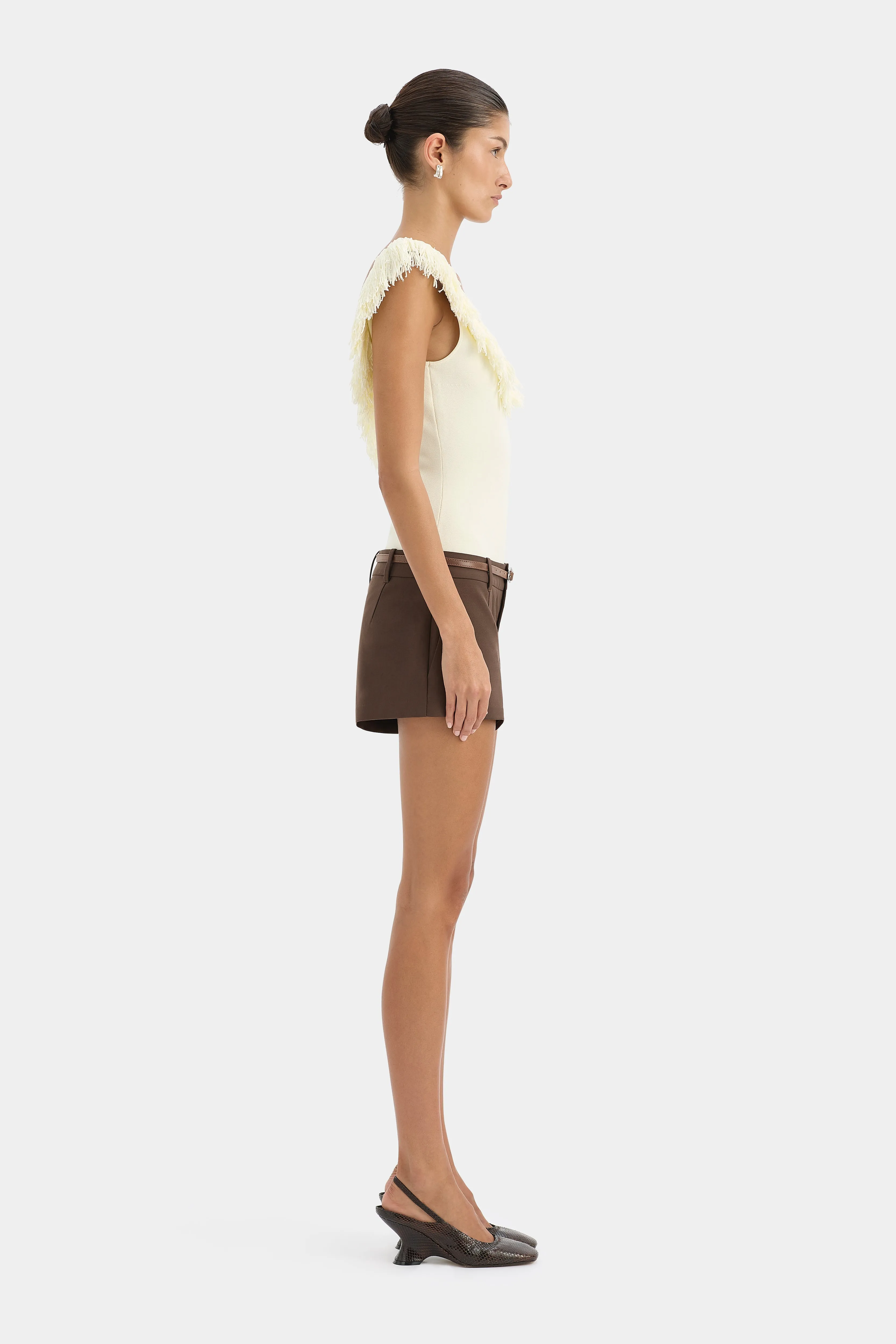 Marcelline Fringe Bodysuit sold by SIR the label product image thumbnail 4